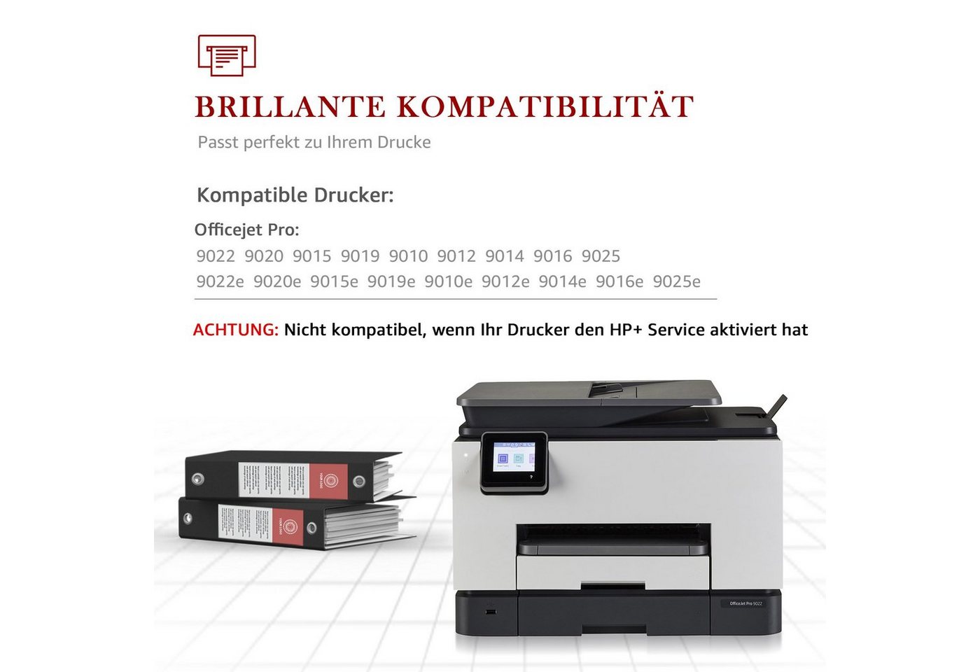 Thumbnail - Toner Kingdom für HP 963 XL 963XL OfficeJet Pro 9010 9012 9020 Tintenpatrone (4-tlg)