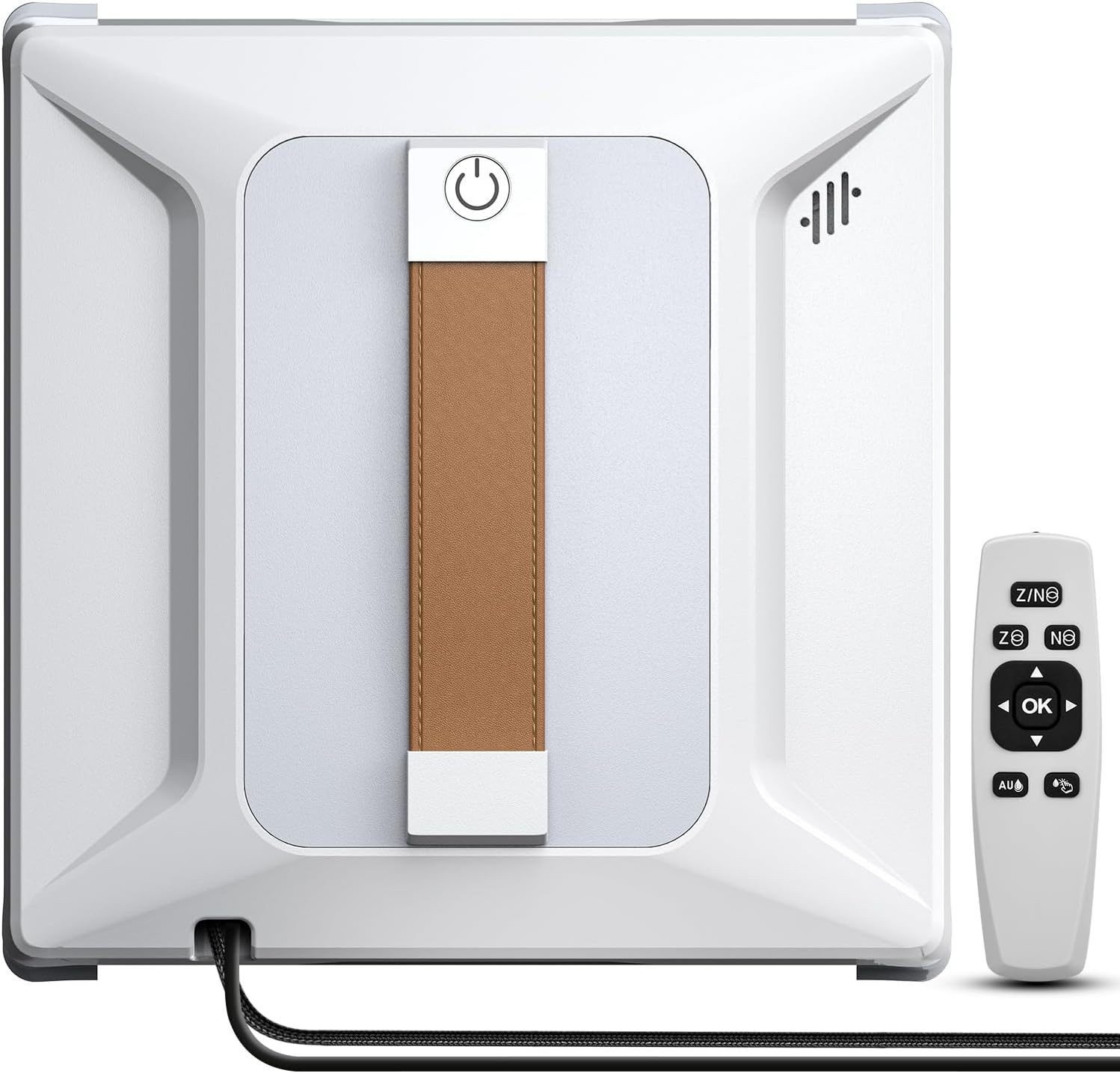 Kityhome Fenstersauger Fensterputzroboter Automatischer Fensterreiniger Elektrisch 6000KPA, 100ml Wasserbehälter, 4 Düsen Design, Automatischer Sprühen