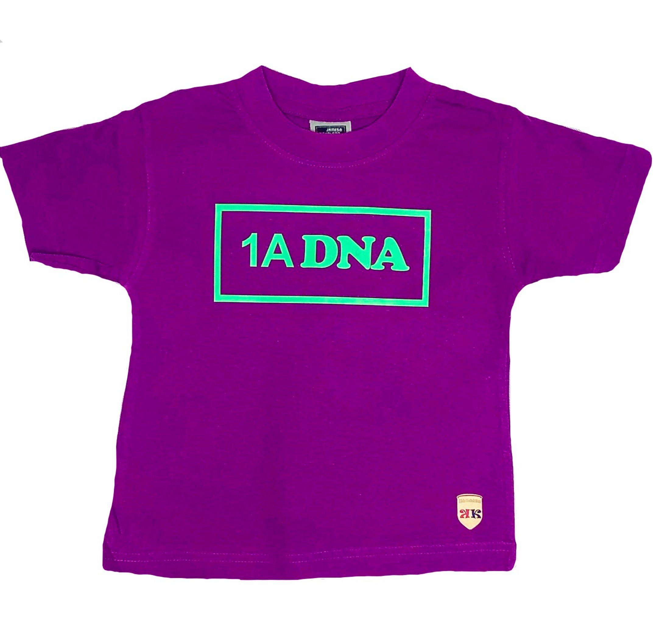 Neuzugänge diesen Monat YO sport T-Shirt 1A aus Baumwolle, mit DNA Rundhalsausschnitt Print