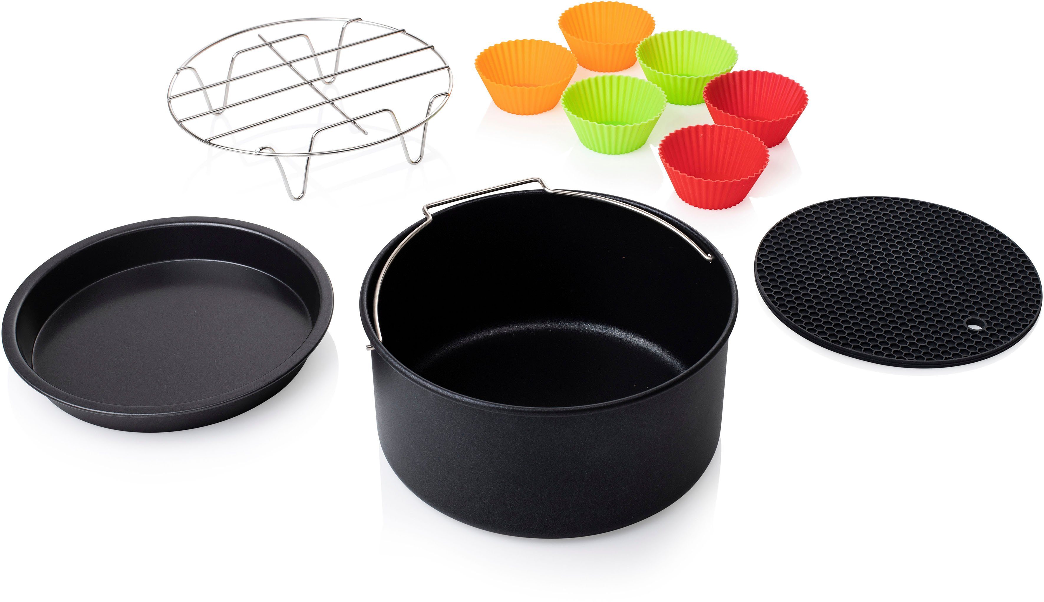 PRINCESS Küchenmaschinen Zubehör-Set, Zubehör für Aerofryer-Modell 182025, Aerofryer-Modell 182025, Aerofryer-Modell 182051