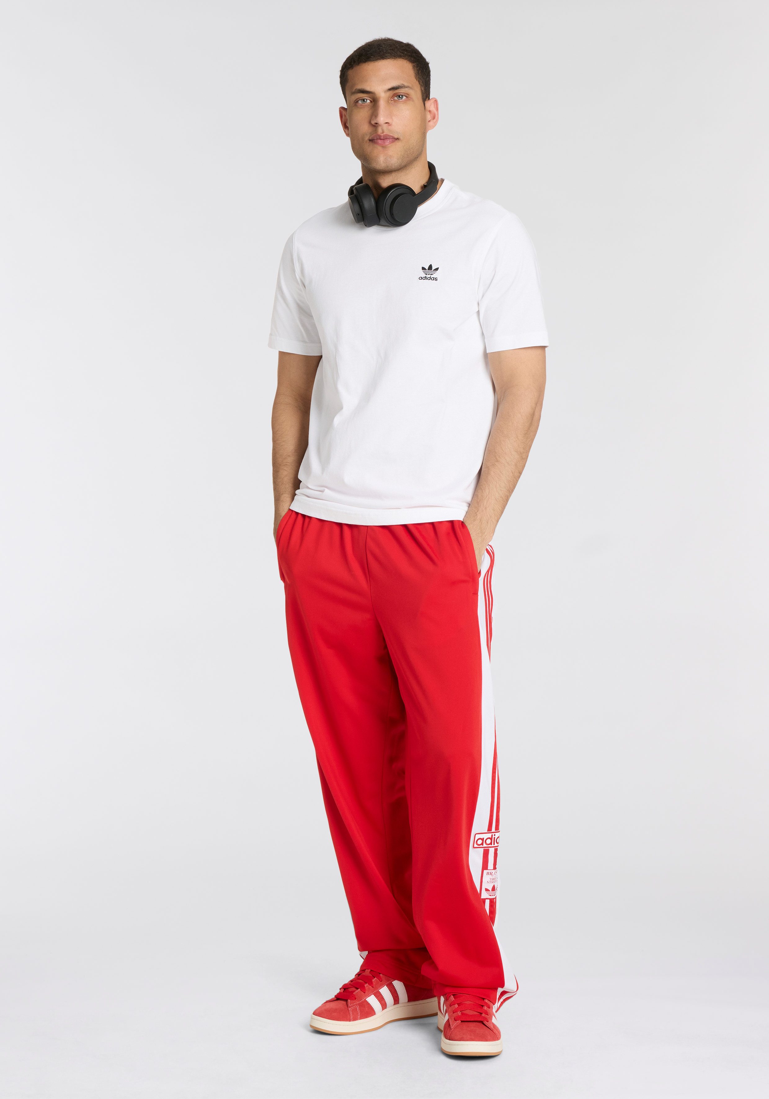 adidas Originals T-Shirt TREFOIL ESS TEE sportlicher Stil, Kurzarm, mit Rundhalsausschnitt