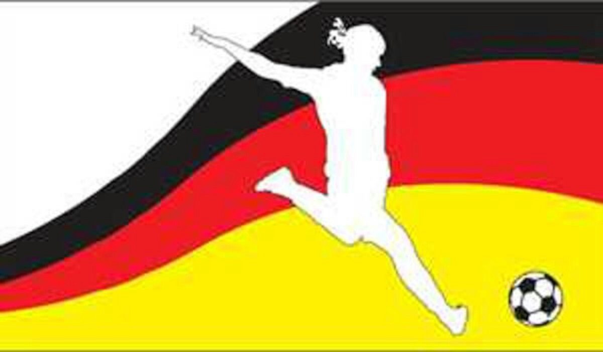 flaggenmeer Flagge Deutschland Frauenfußball 80 g/m²