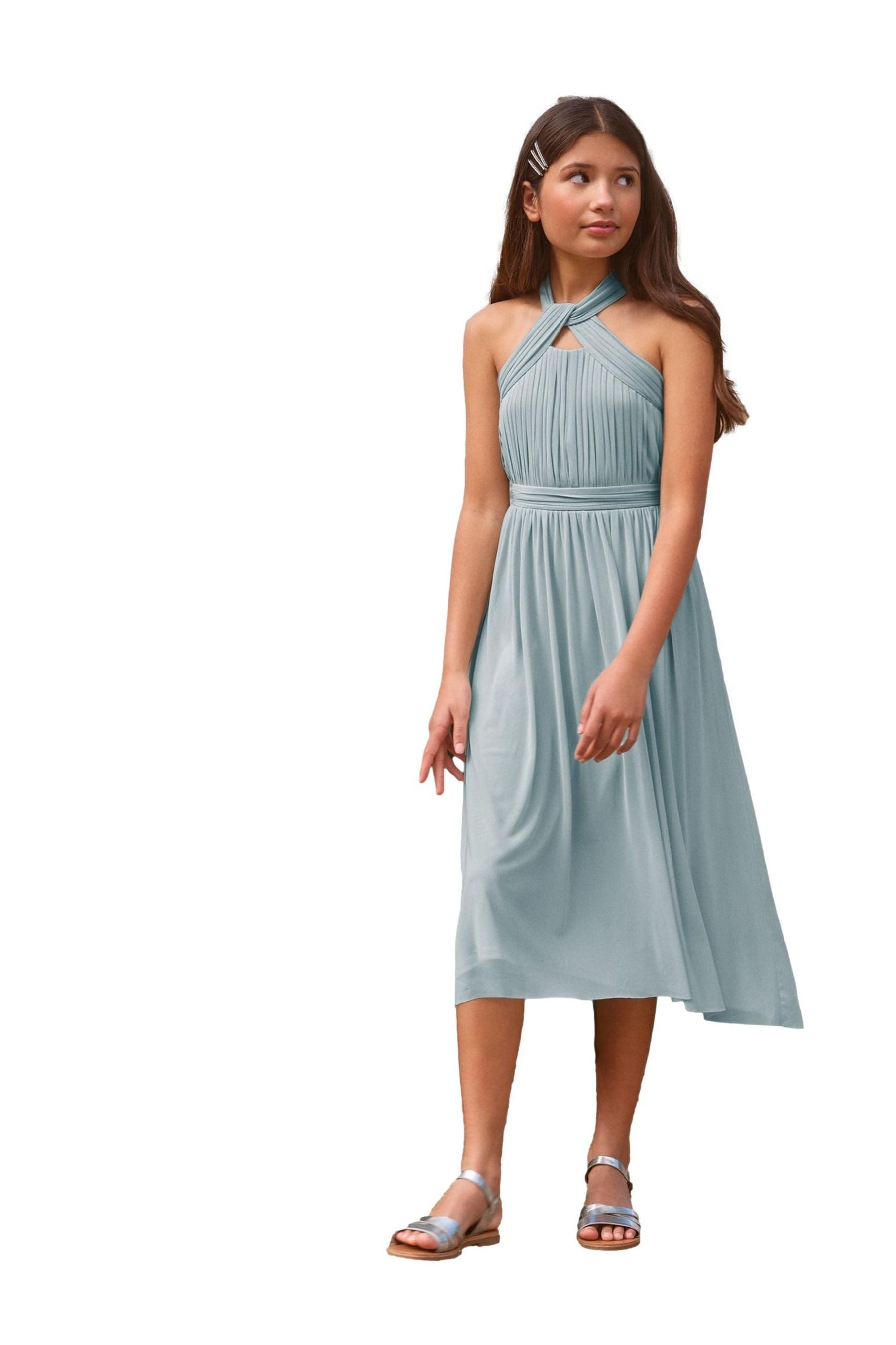 LIPSY Partykleid Lipsy festliches Neckholder-Kleid mit Twist-Detail (1-tlg)