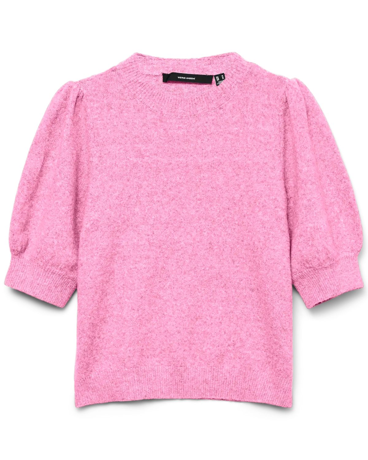 Vero Moda Strickpullover Damen Strickpullover mit Puff und 2/4-Ärmeln günstig online kaufen