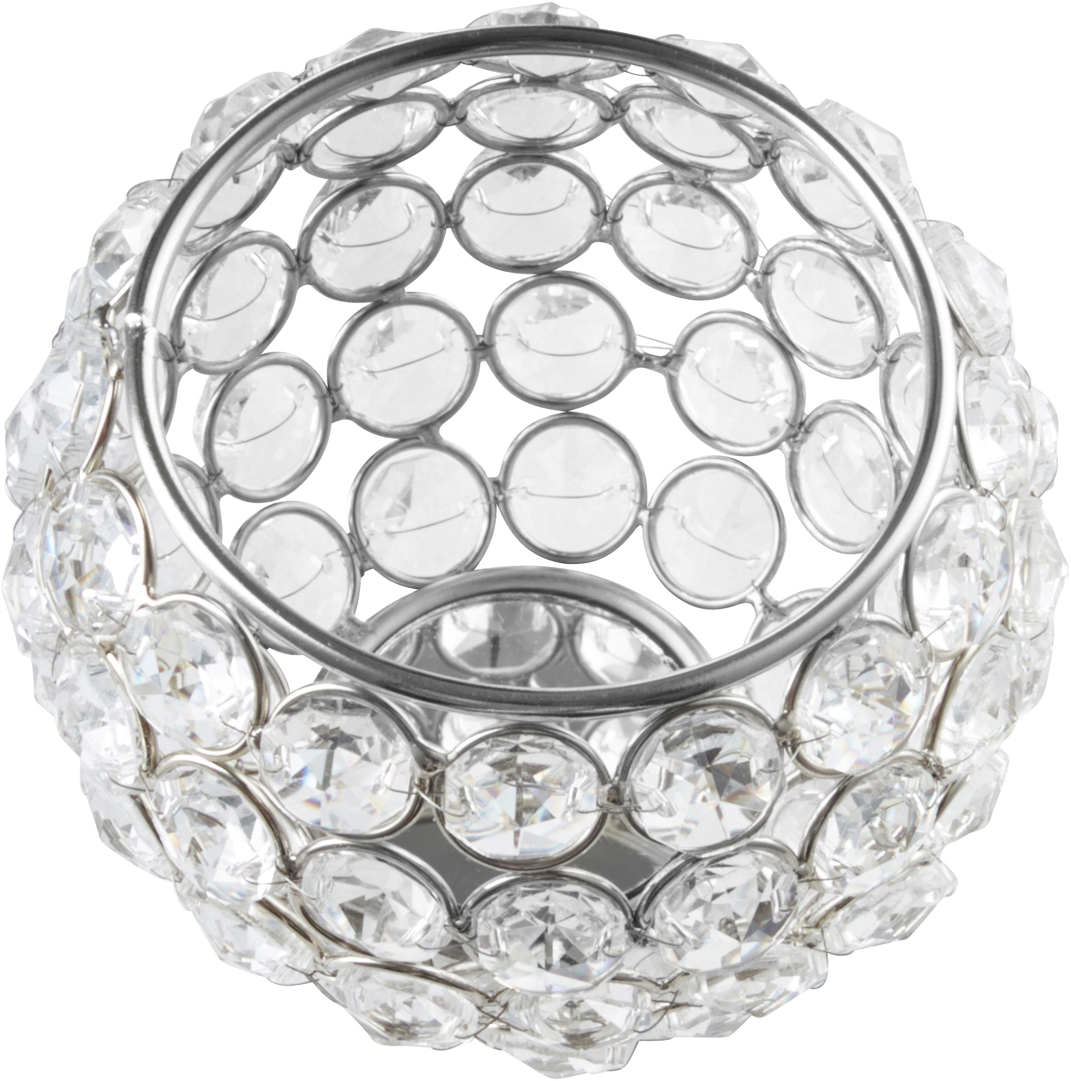 Home affaire Teelichthalter Kristall (Set, 2 St) günstig online kaufen