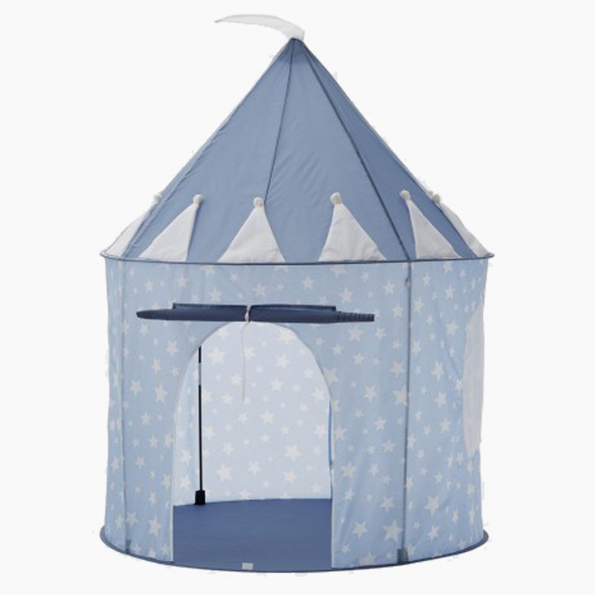 Kids Concept Spielzelt Spielzelt Star blau (packung, 1-tlg., set) Ein gemütliches Versteck und eine Einladung zum Spielen
