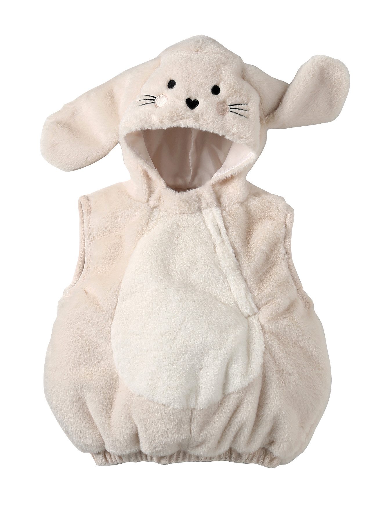 vertbaudet Kostüm Baby Hasenkostüm aus Kunstfell