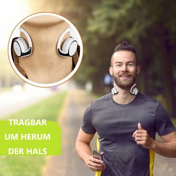 GelldG Bluetooth-Kopfhörer mit Mikrofon, Sportohrhörer Bluetooth-Kopfhörer