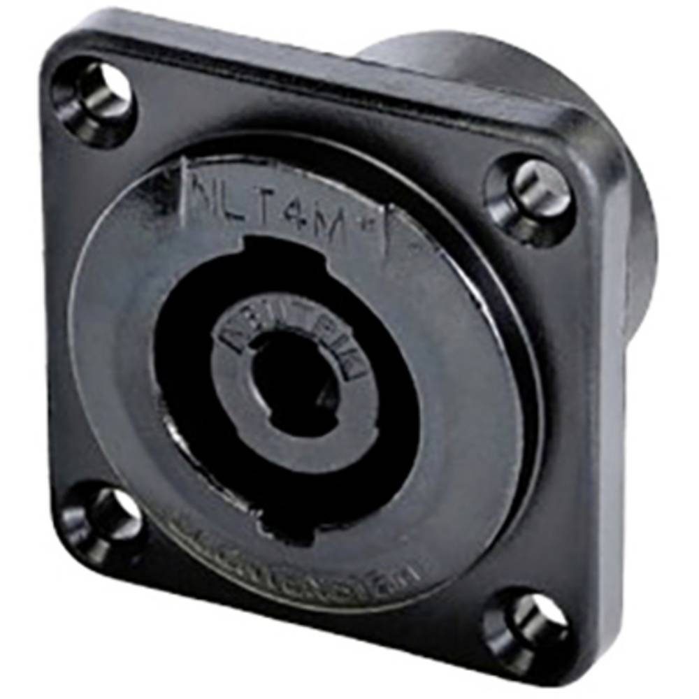 Neutrik SpeakON® Einbaubuchse 4-Pol male, verzinkt NLT4MPXX Audio- & Video-Adapter