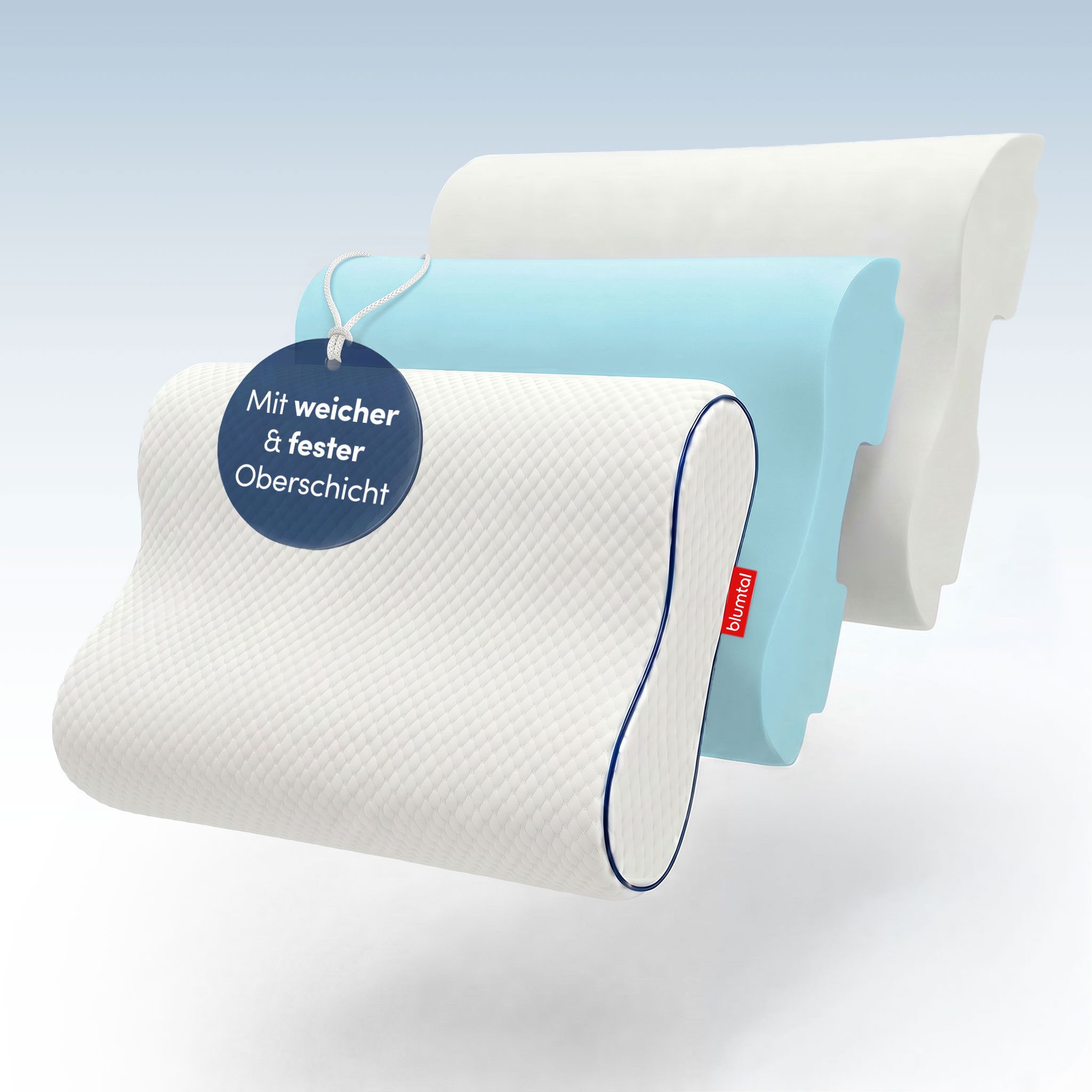Nackenstützkissen Orthopädisch aus Memory Foam