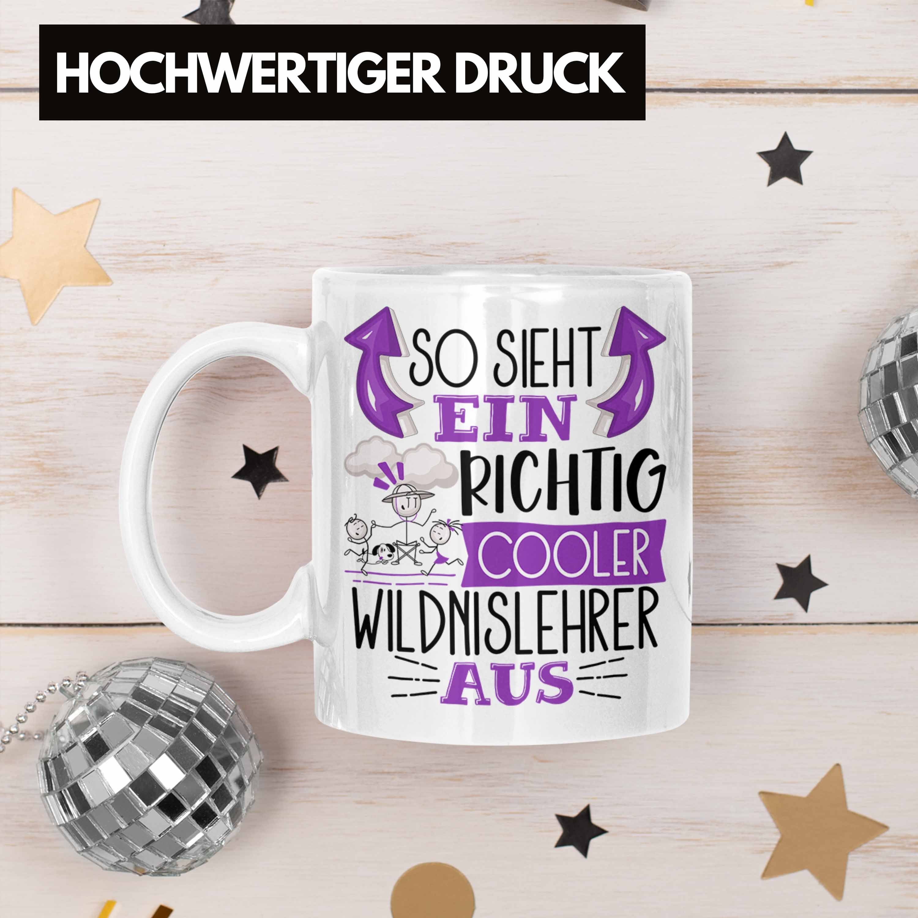 Cooler Geschenk Sieht So Trendation Wildn für Aus Ein Weiss Tasse Richtig Wildnislehrer Tasse