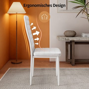 Bealife Esszimmerstuhl 6er-Set, Stuhl Esszimmer,Küchenstuhl mit hoher Rückenlehne (6er-set)