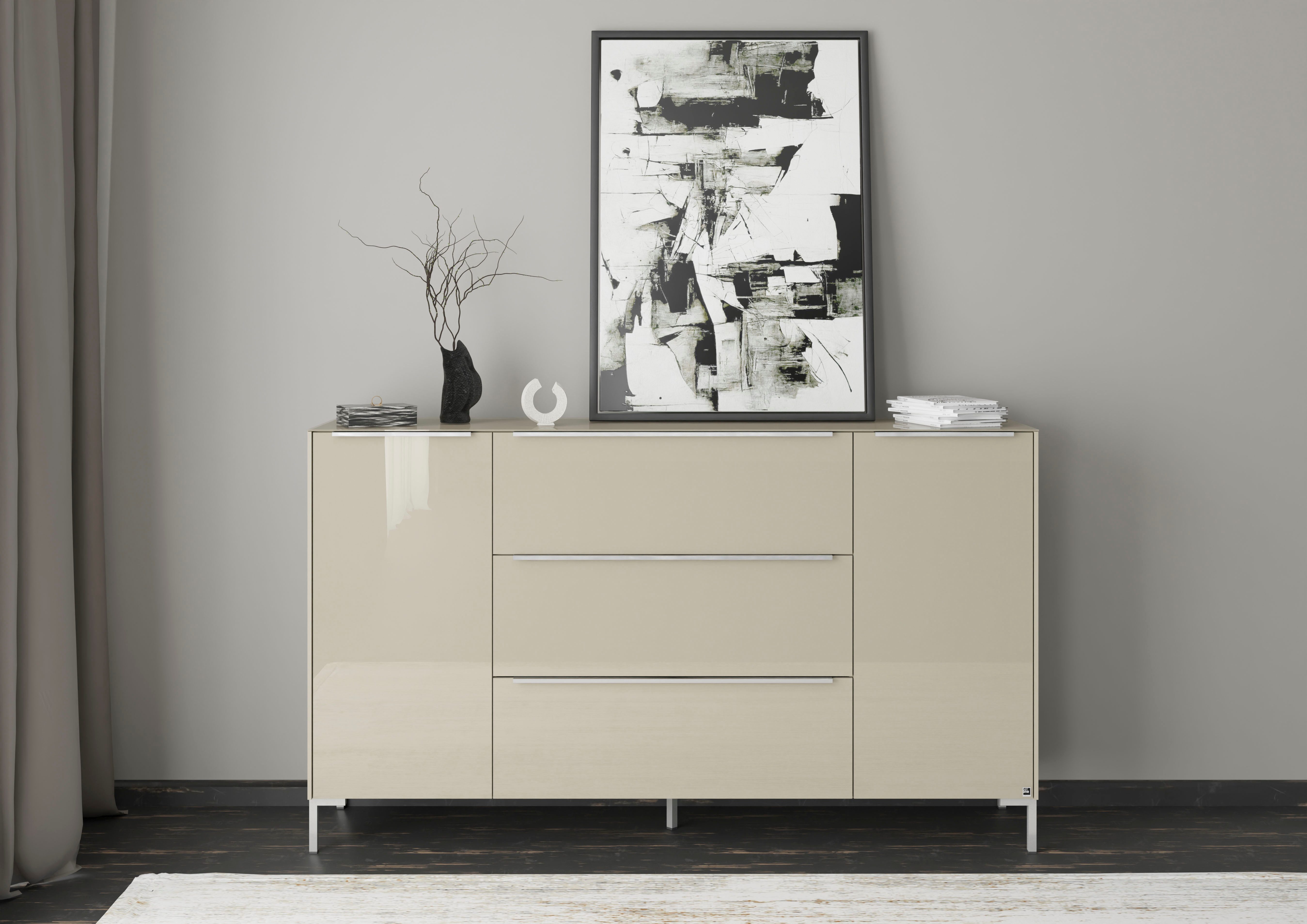 set one by Musterring Sideboard Reno (1 St), Mit Winkelfuß in diversen Farben, 108 cm Höhe & Farbauswahl
