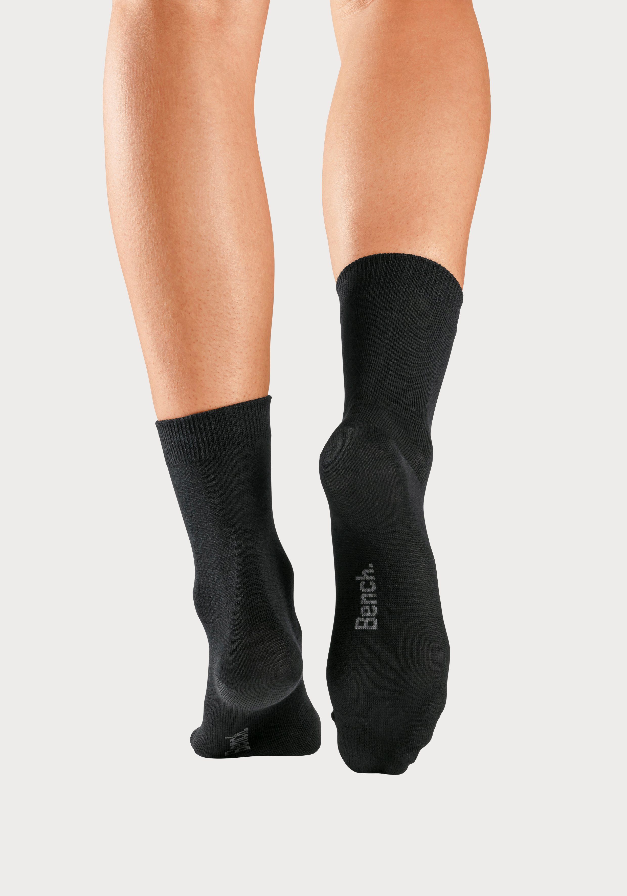 Bench. Socken (Packung, 3-Paar) Damensocken aus flauschigem Material mit wärmender Wolle