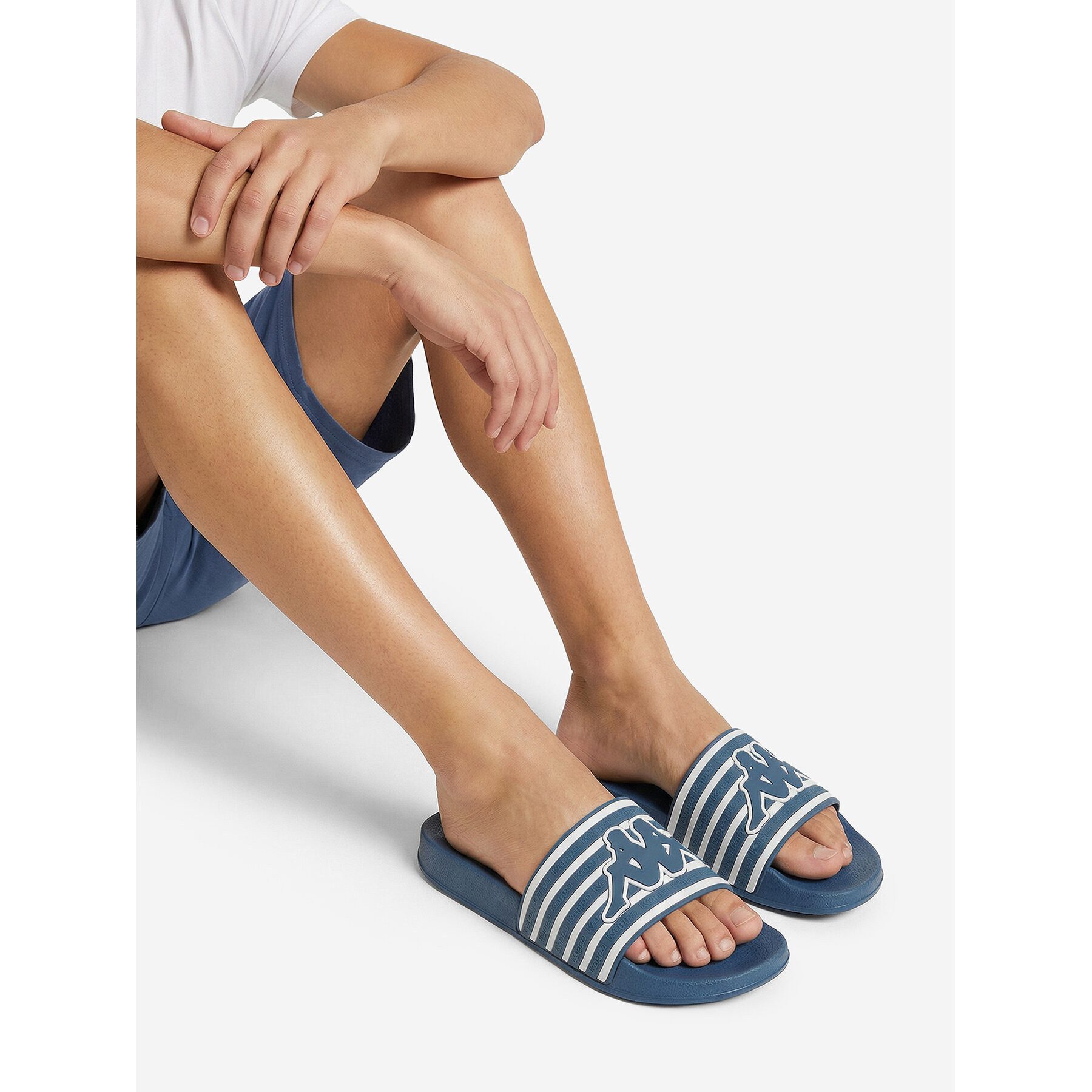 Kappa Kappa Herren-Flip-Flops in Marineblau Badepantolette