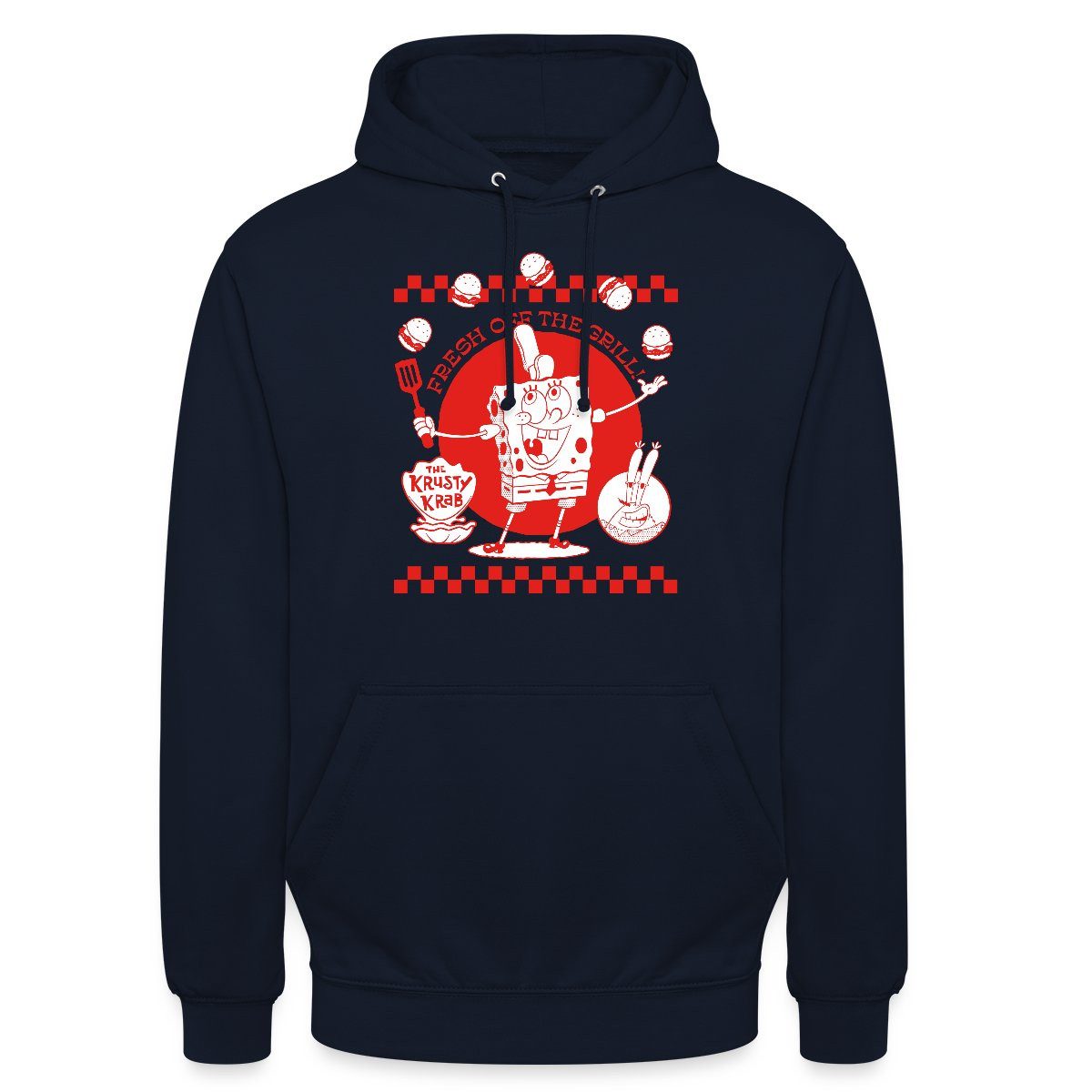Hoodie Spongebob Schwammkopf Fresh Off The Grill Unisex Hoodie