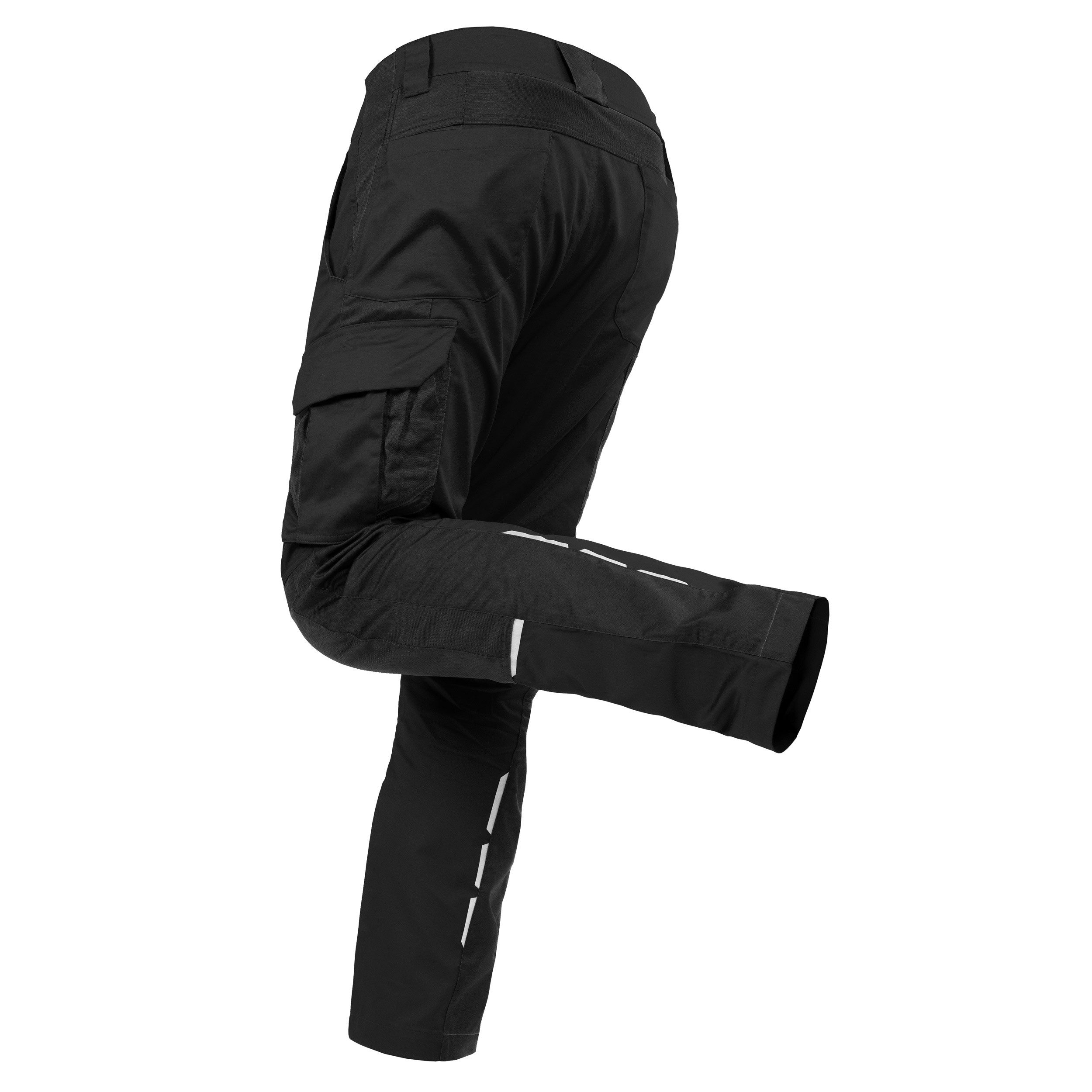 Qualitex Workwear Arbeitsbundhose Slim-Fit Damen-Arbeitshose, strapazierfähige Stretch-Hose-Damen (1-tlg) Robust wie eine Jeans, Herren Hose auch als Latzhose erhältlich