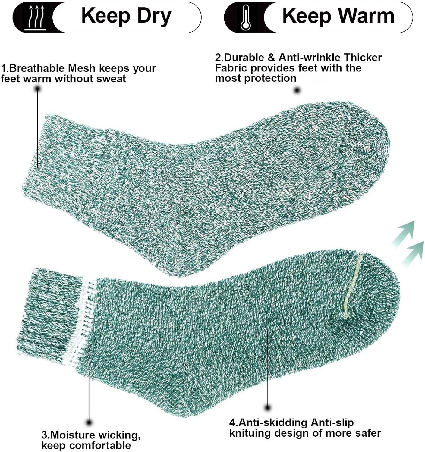 für Damen A0511 Warme warme (3-Paar) Socken Herz Socken Frottee, Thermosocken Herz Alster mit Thermosocken, Alster Winter Winter