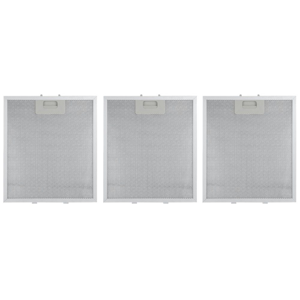 Trade-Shop Metallfettfilter 3x passend für Pitsos 2MEB60 2MEB60S 2MEB90 2MEB90S 3MEB60 3MEB90, Zubehör für Dunstabzugshauben wie Balay 3BC761BC, 3BC761NC, 3BC761XC, 3BC764B, 3BC764N, 3BC764X, 3BC771BC, 3BC771NC, 3BC771XC, 3BC774B, 3BC774N, 3BC774X, 3BC791BC, 3BC791NC, 3BC791XC, 3BC794B, 3BC794N, 3BC794X, 3BC864, 3BC865, 3BC866, 3BC892, 3BC894, 3BC895, 3BC896, 3BC898, 3BC994, 3BC998, 3BC999, 3BC8124, 3BC8126, Länge: 310 mm / Breite: 250 mm / Höhe: 8 mm / Form: rechteckig