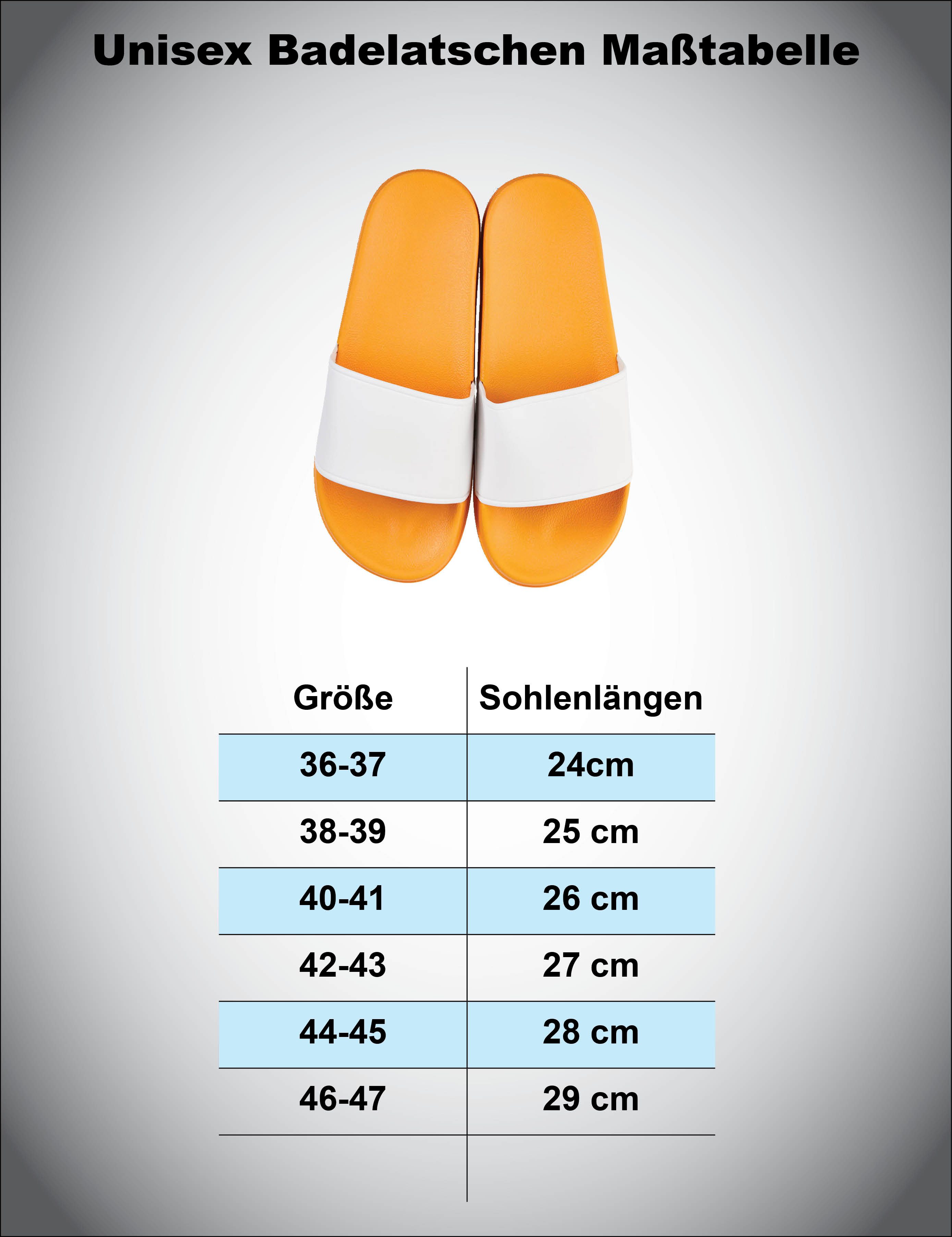 Youth Designz Brasil Butterfly Unisex Badelatschen Flip Flops Badeschuh mit lustigen Logo für Damen und Herren