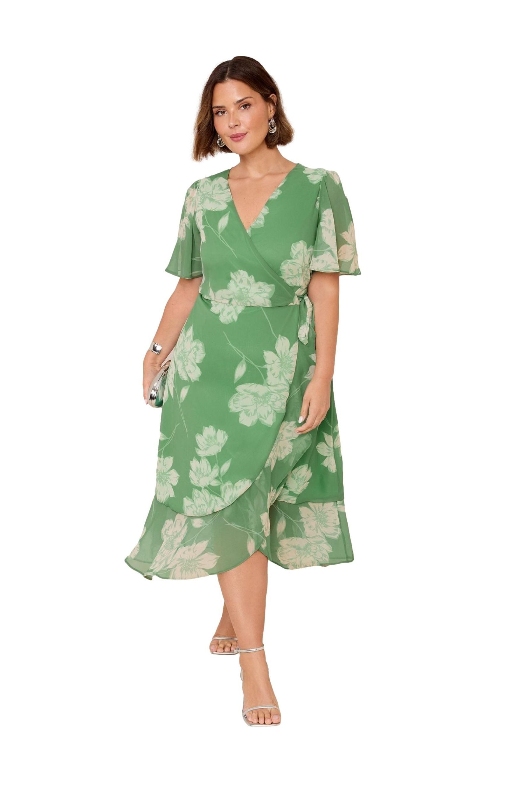 Friends Like These Wickelkleid Friends Like These Chiffon-Wickelkleid (1-tl günstig online kaufen