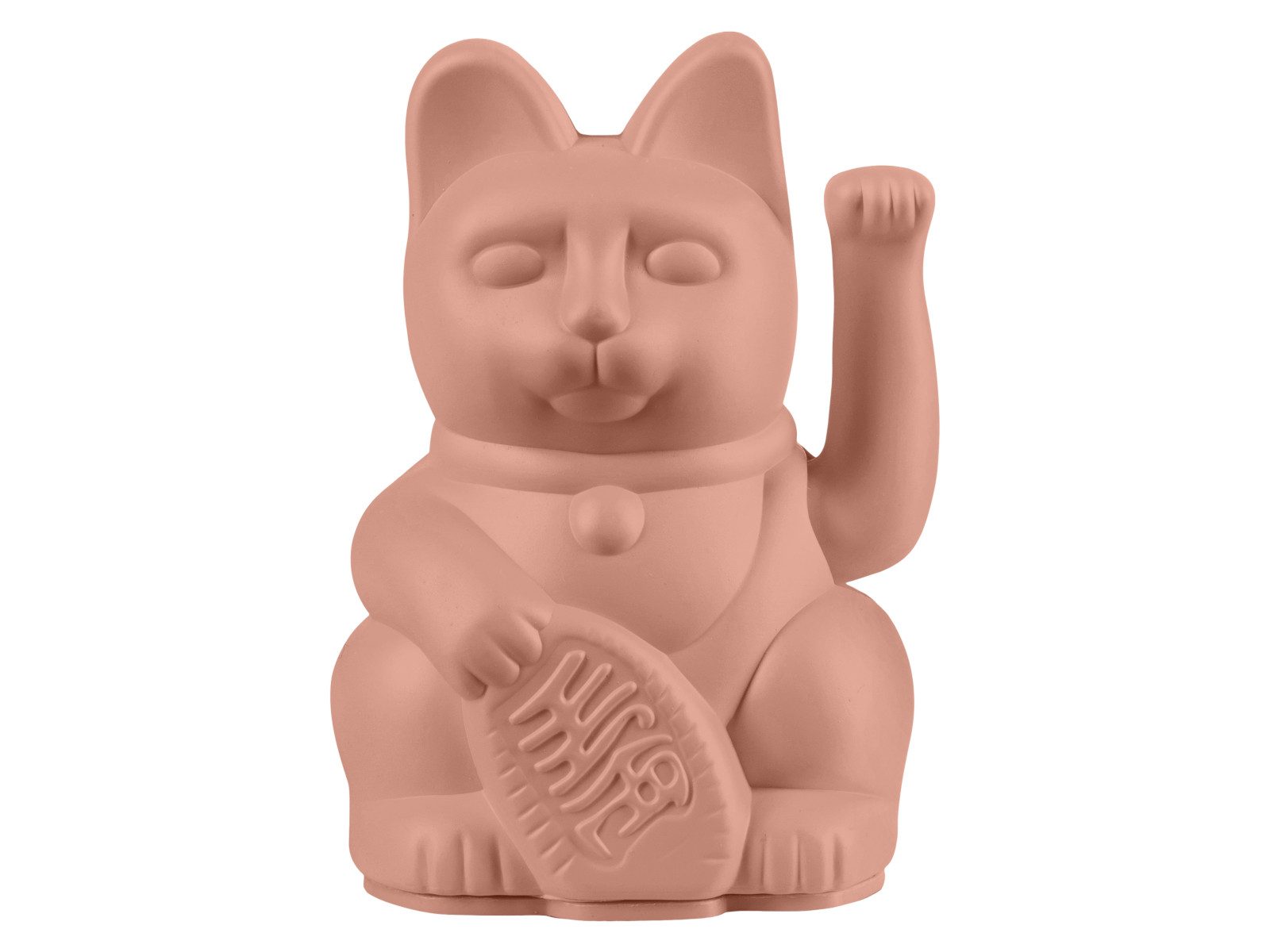Donkey Products Dekofigur Lucky Cat Mini Winkekatze rosa 10cm