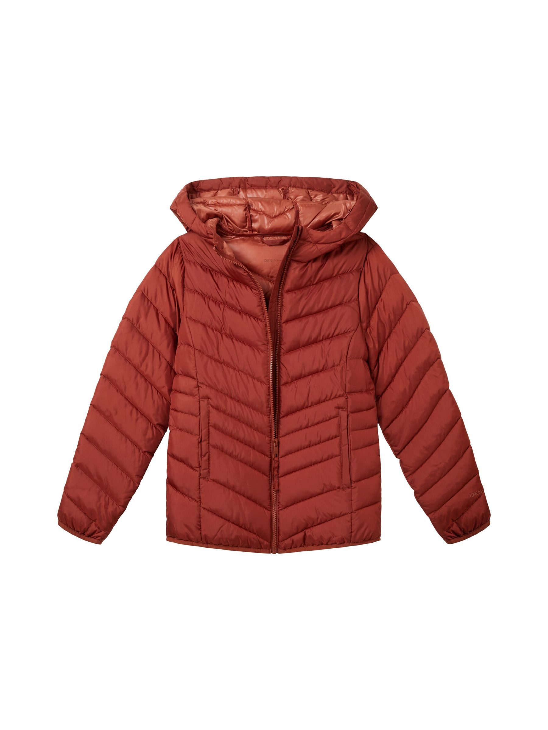 TOM TAILOR Blouson Übergangs Stepp mit Kapuze Puffer Basic light weight puffer jacket - 1035807
