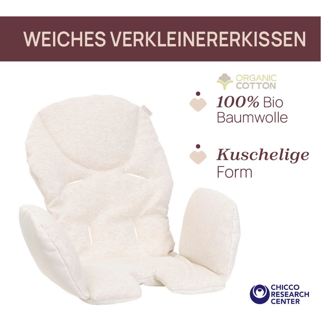 Chicco Hochstuhl Polly Armonia Scandinavia, mit Essbrett