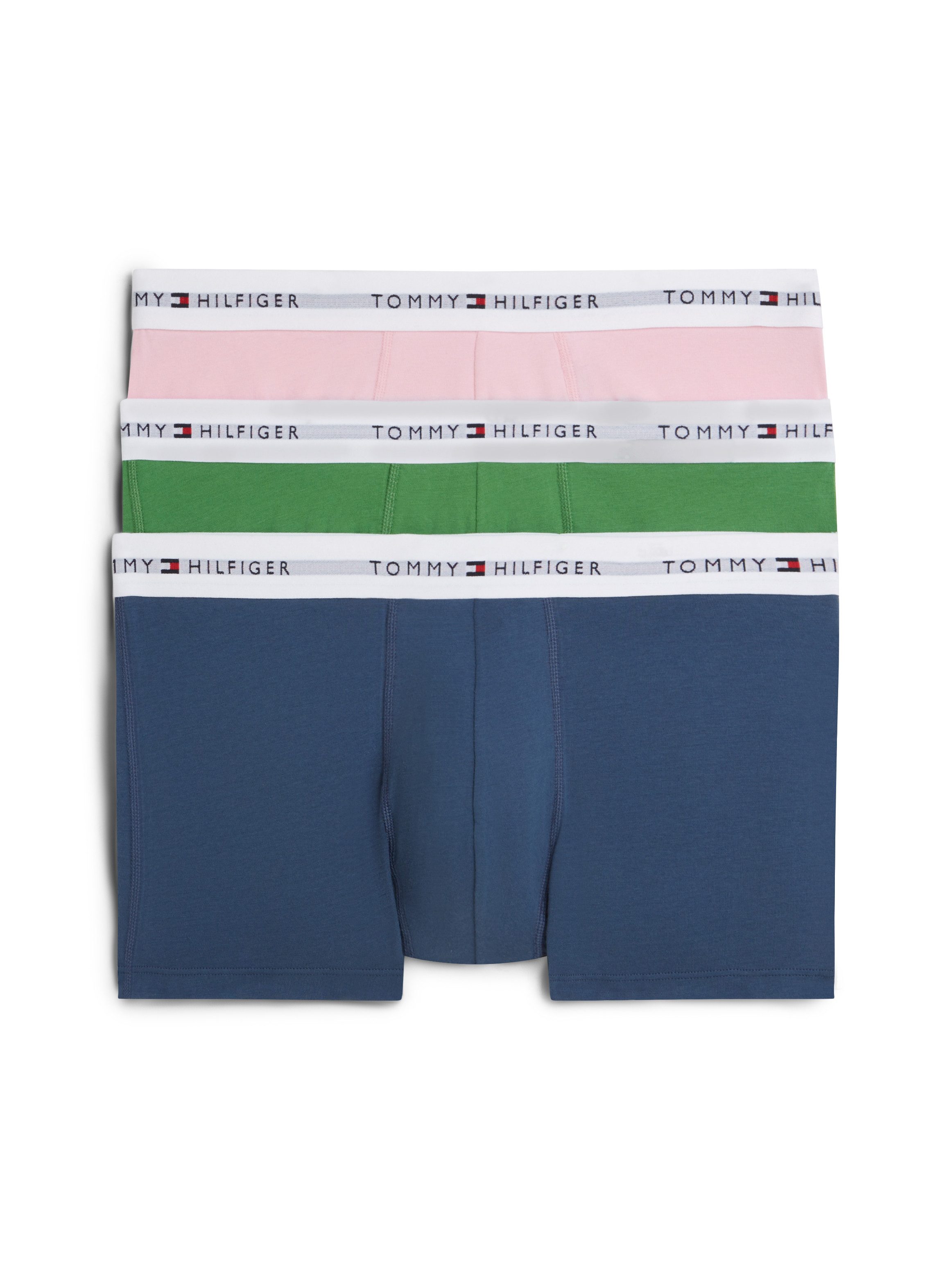 Tommy Hilfiger Underwear Trunk (3-St) Körpernahe Passform mit elastischem Bund