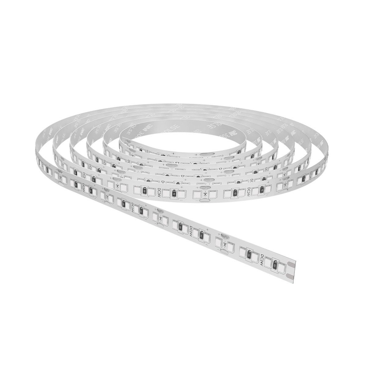 Braytron LED Stripe Streifen 10 Meter Rolle 24V –Extrem Hell 20W/m –240 LED/m 260 Lumen/m, Sehr hell, Klebestreifen, Kürzbar, 24V