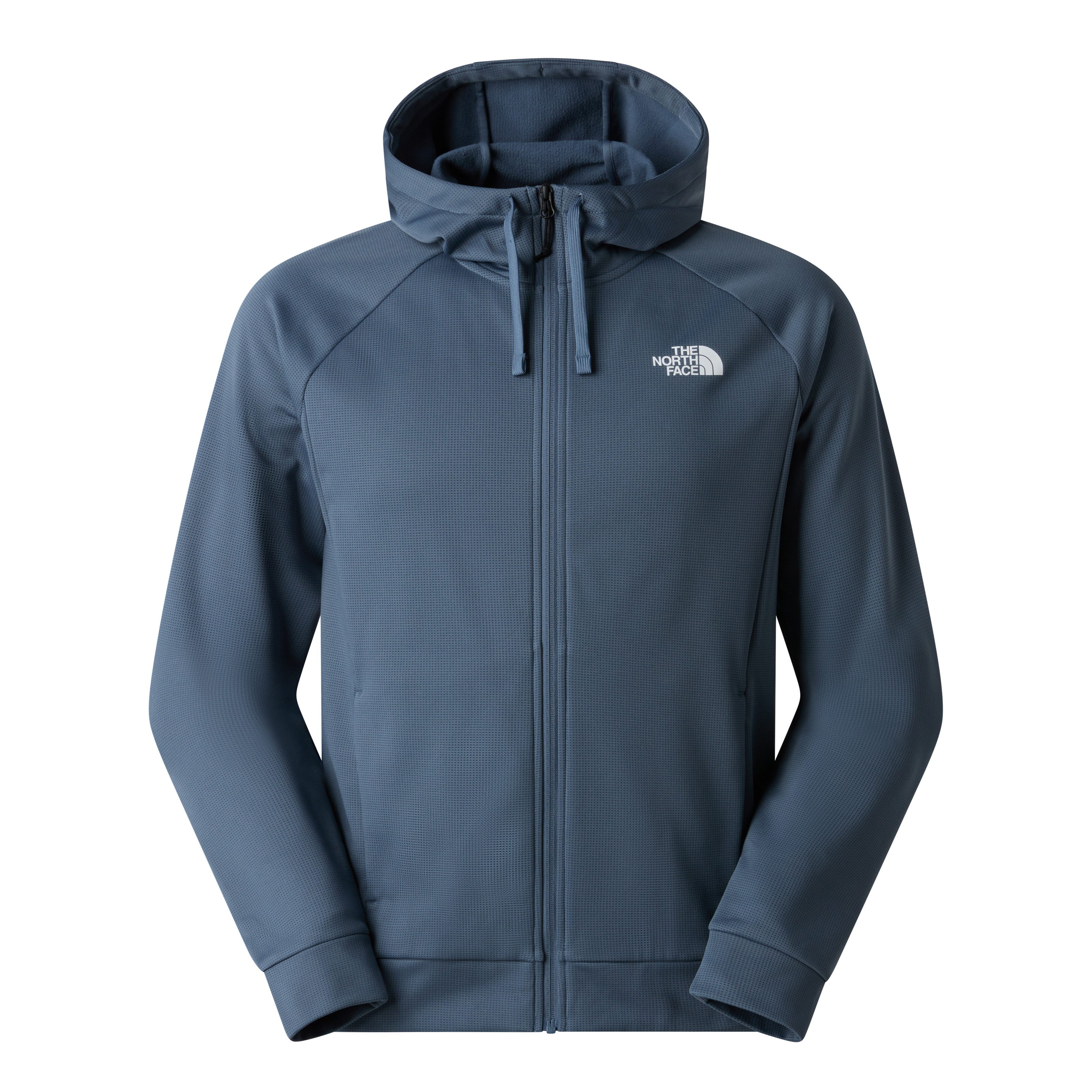 The North Face Fleecejacke M REAXION 2.0 HOODED FULL ZIP JACKET sportlicher Stil, aus Polyester, für Sport und Freizeit