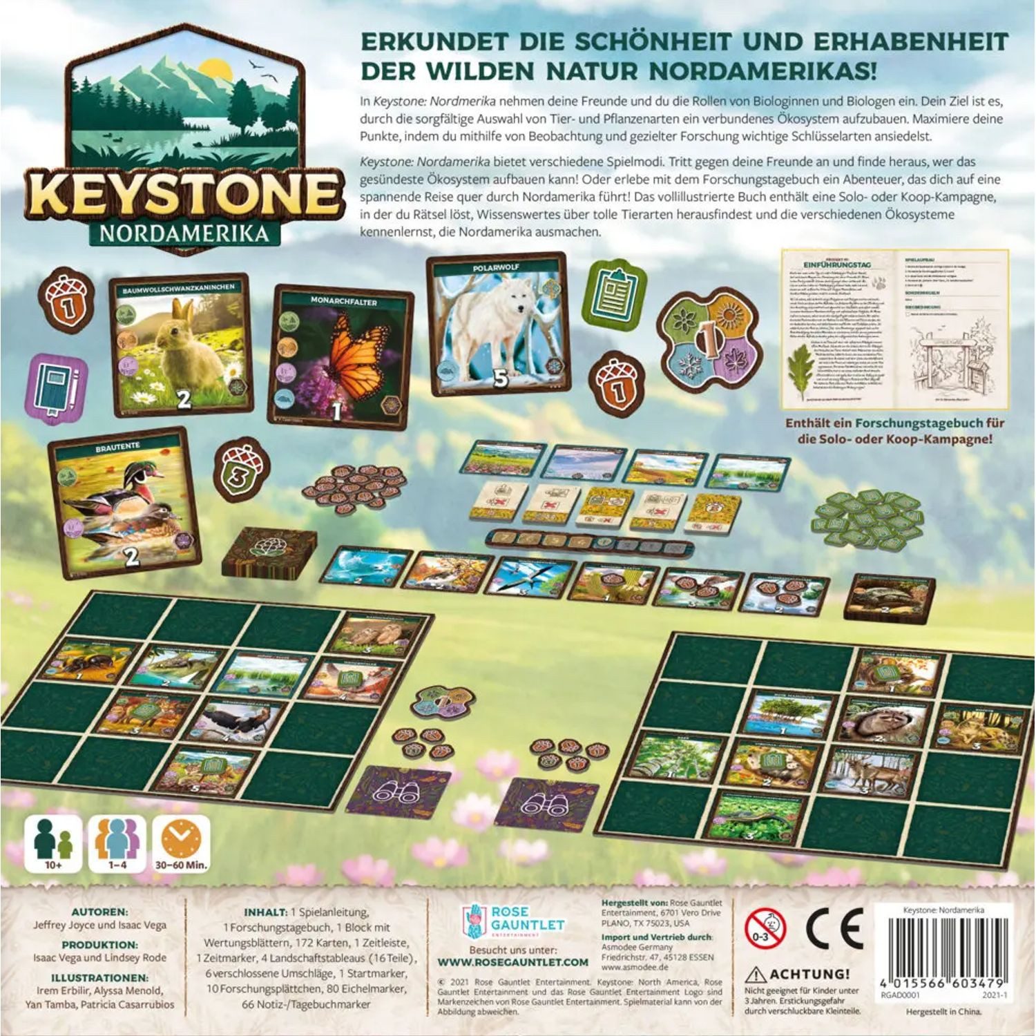 Rose Spiel Keystone Nordamerika (Spiel)