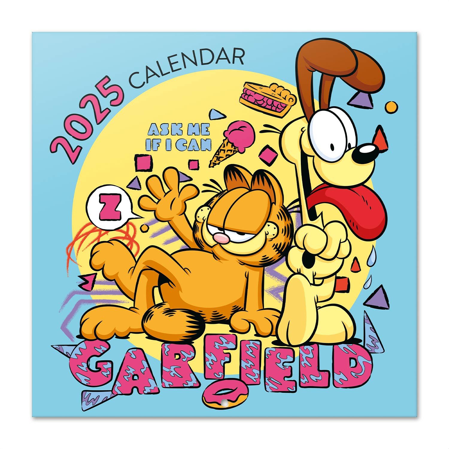 Grupo Erik Wandkalender Garfield Kalender 2025