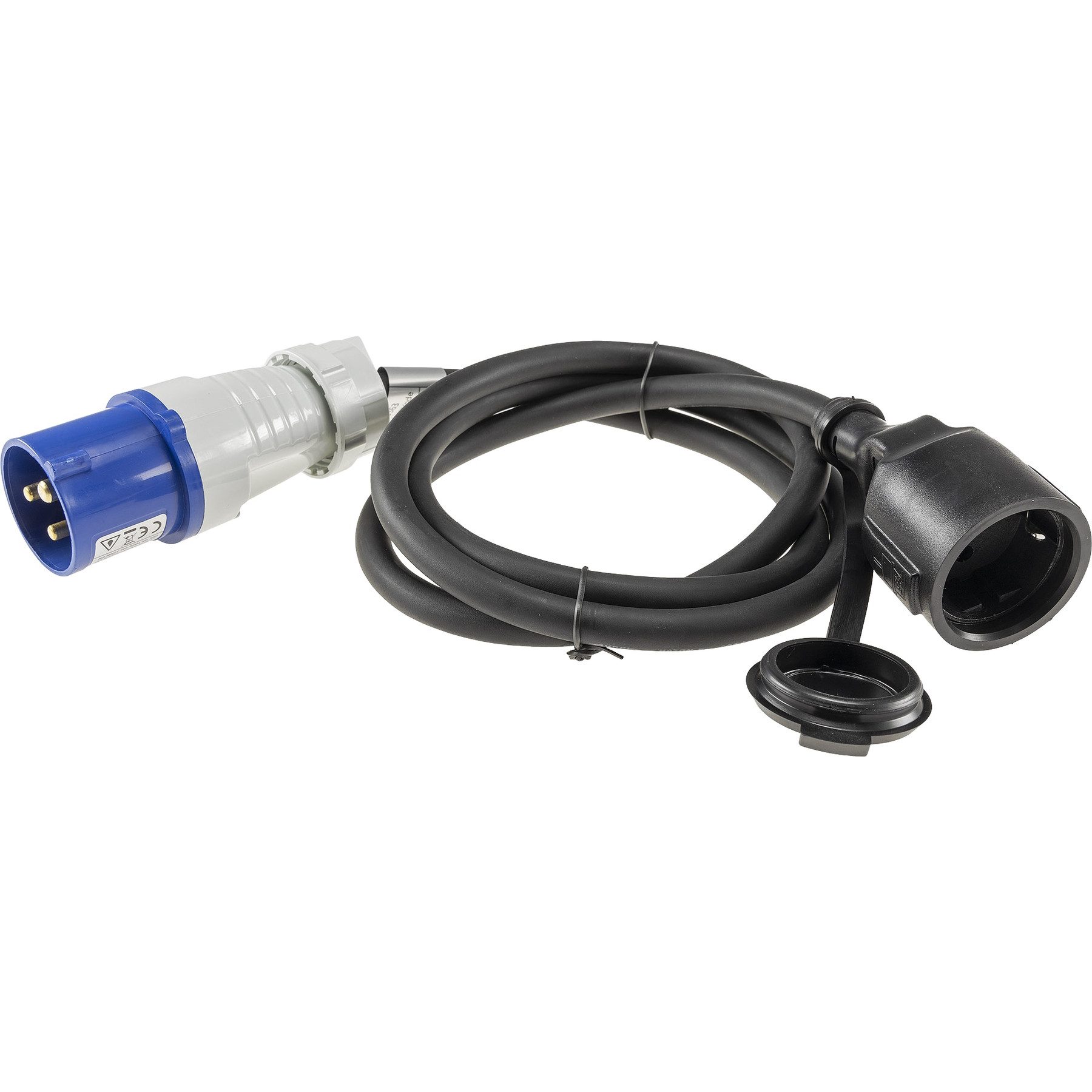 ChiliTec CHILITEC CEE-Adapter 23363, 1,50 m, CEE auf Schutzkontaktkupplung CEE-Adapterkabel