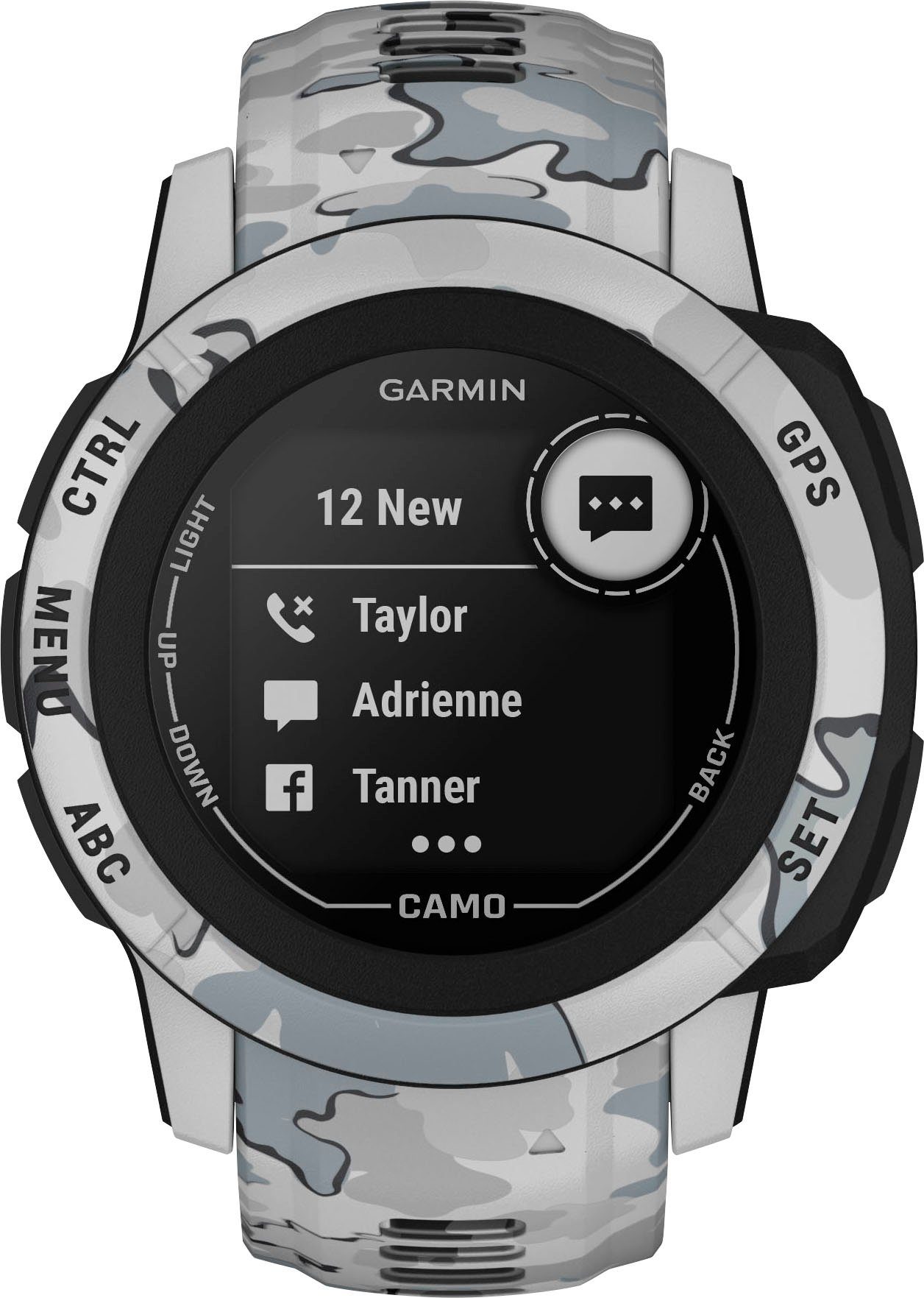 Garmin INSTINCT 2S CAMO EDITION Smartwatch (2,1 cm/0,79 Zoll, Garmin)