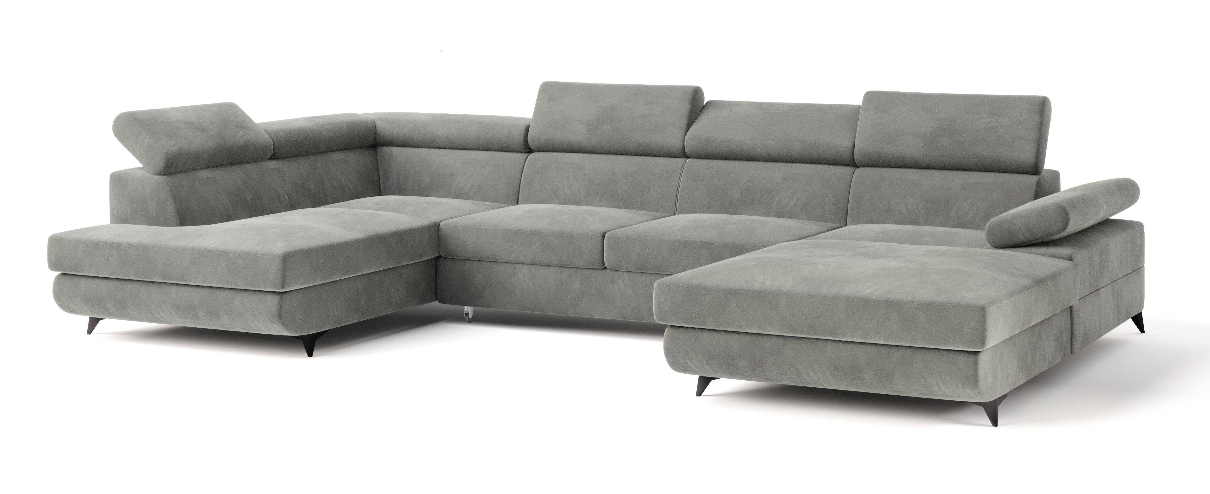 Masseno Ecksofa RUBANO mit Schlaffunktion U-Form, günstig online kaufen