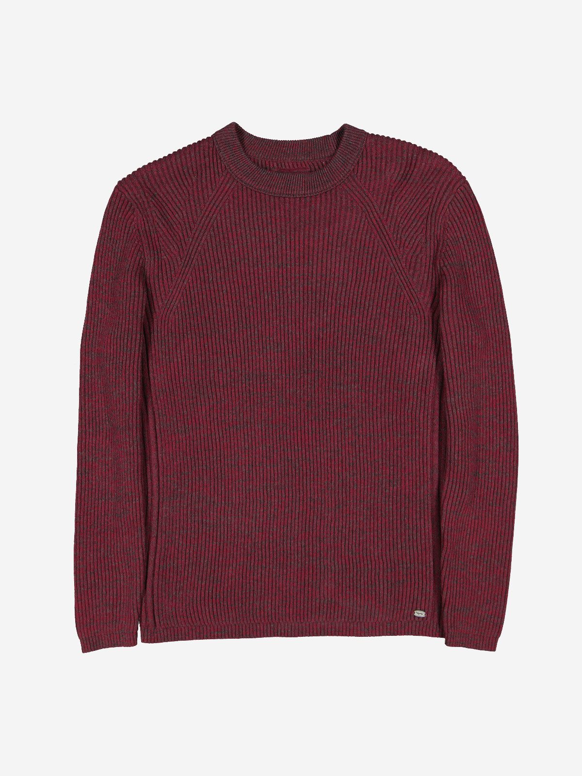 Engbers Rundhalspullover Herren Pullover regular, Tomatenrot