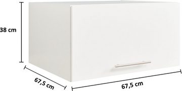 freiraum Schrankaufsatz LAUNDREEZY, in weiß, Holzwerkstoff - 67,5x38x67,5cm (BxHxT)