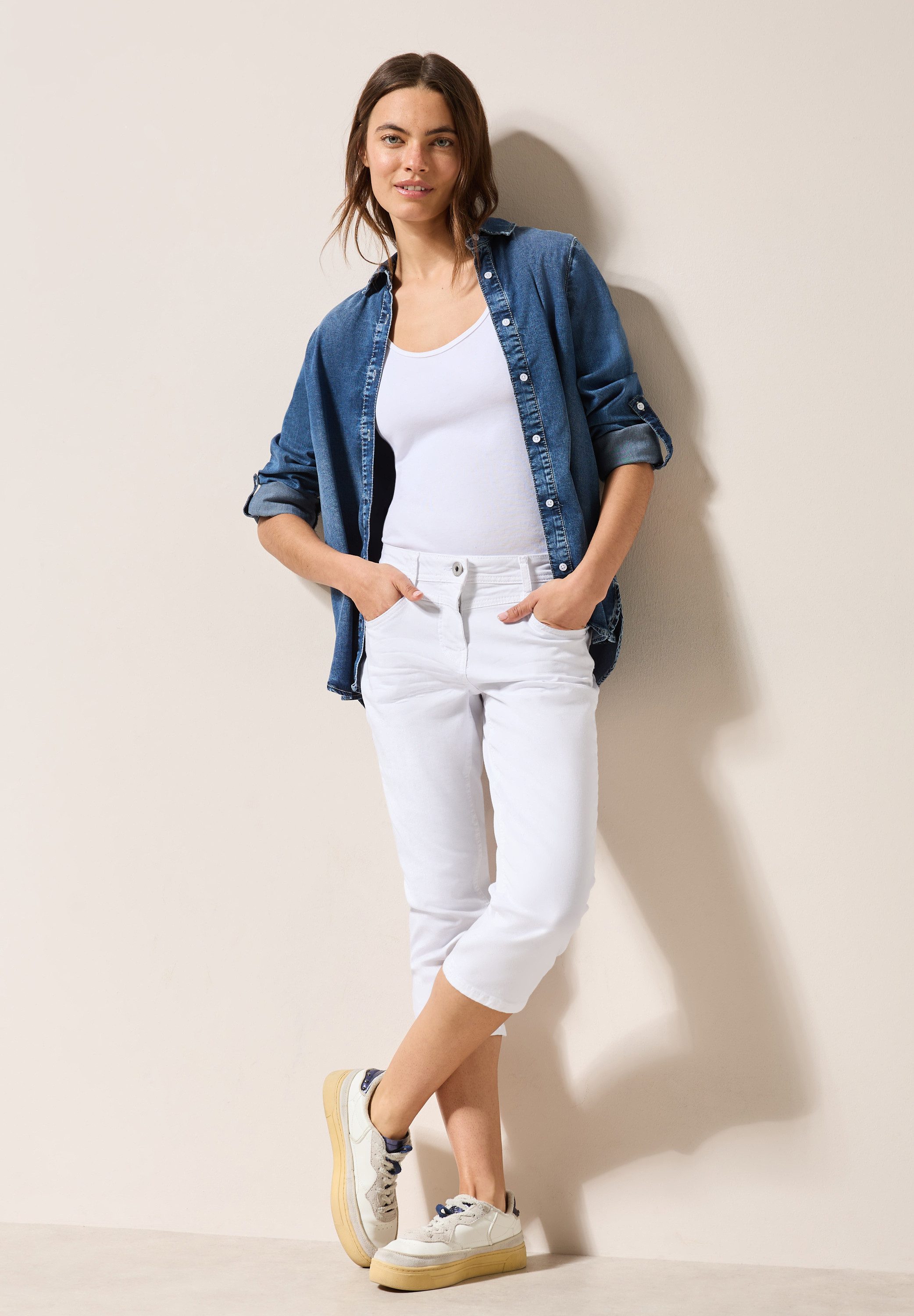 Cecil Slim-fit-Jeans, aus Baumwolle mit Stretchanteil günstig online kaufen