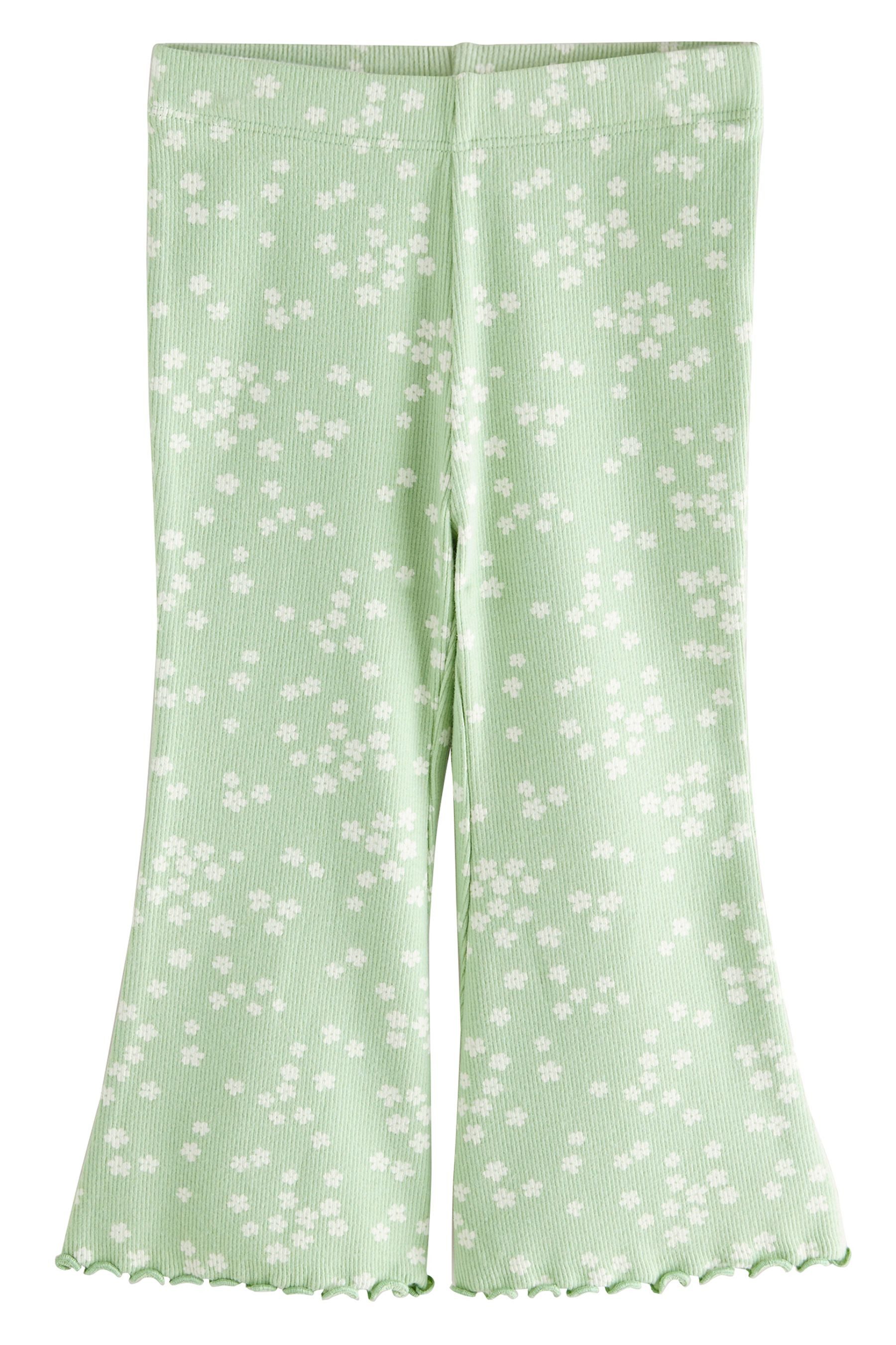 Next Leggings Gerippte Leggings mit ausgestelltem günstig online kaufen