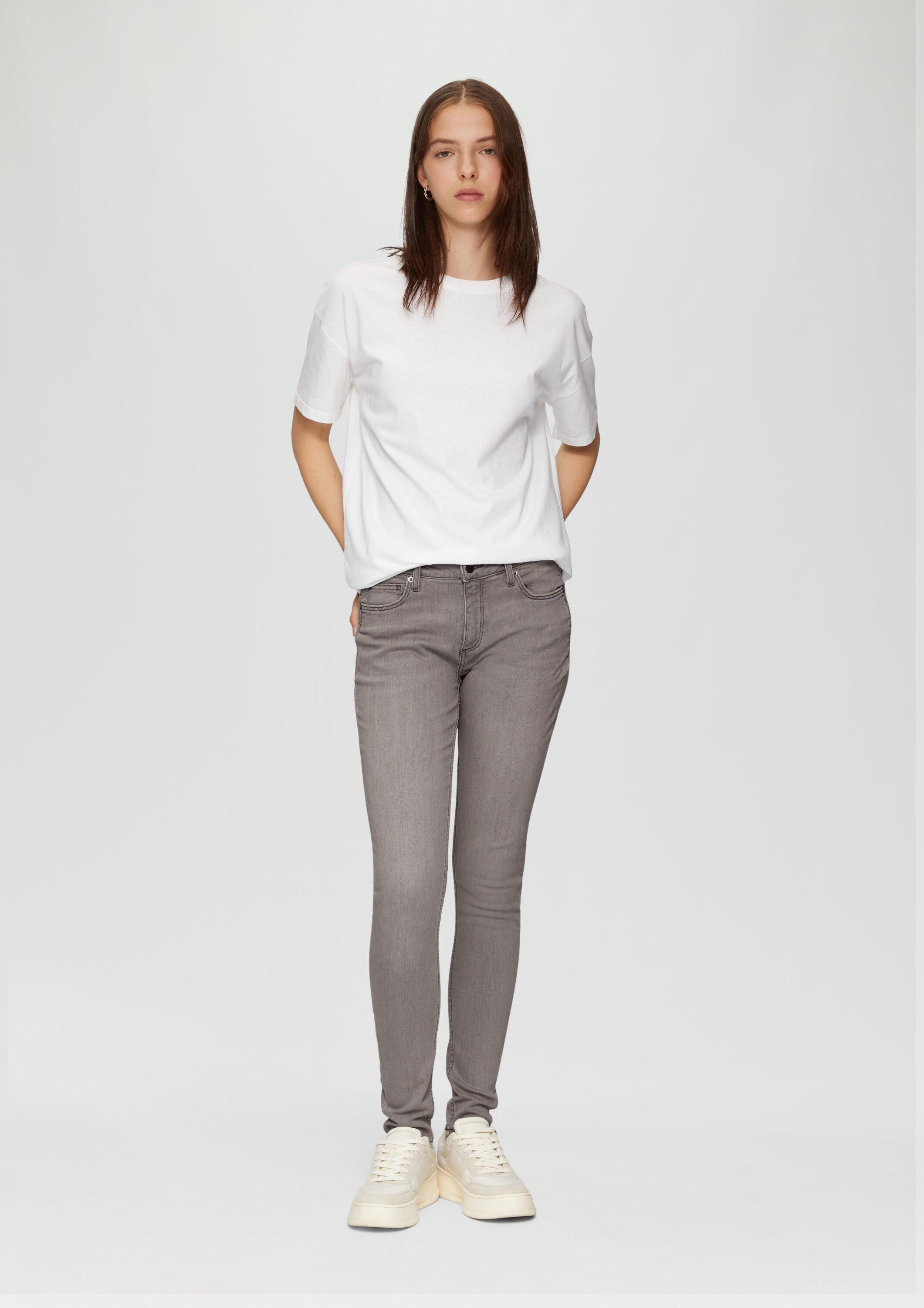 QS Skinny-fit-Jeans Jeans-Hose SADIE Jeans Sadie / Skinny Fit / Mid Rise / günstig online kaufen