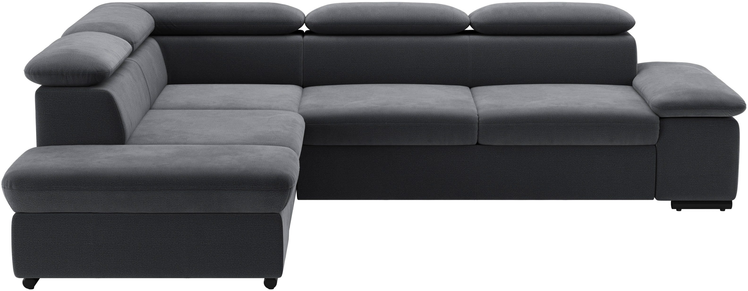 sit&more Ecksofa "Alcudia L-Form", mit Armteilverstellung, optional Kopftei günstig online kaufen
