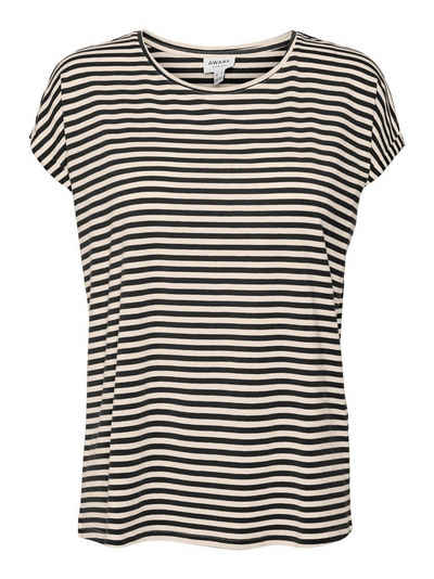 Vero Moda T-Shirt Ava Plain Stripe (1-tlg)