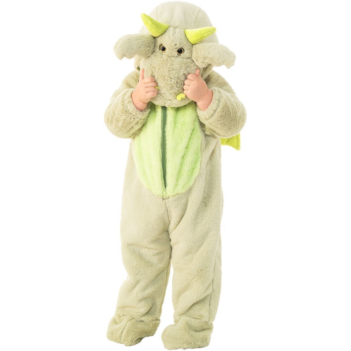 CHAKS Kostüm Kleiner Drache für Babys & Kleinkinder Halloween Fasching Karneval