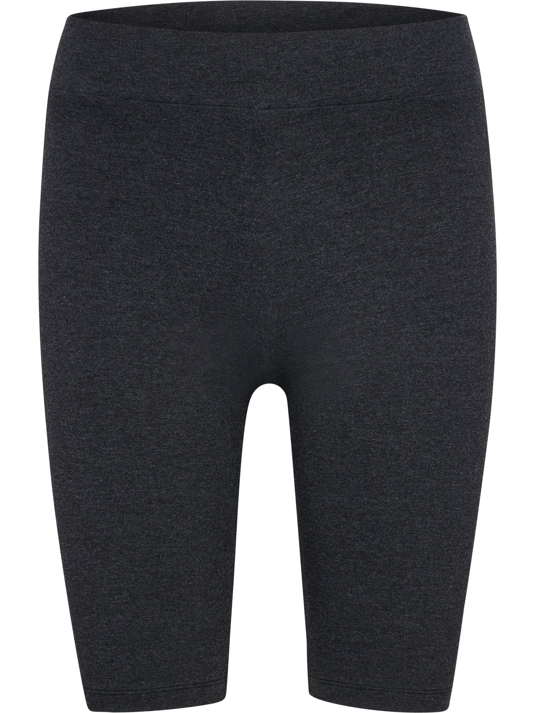 hummel Trainingstights HMLPULSE LOGO MW SHORT TIGHTS atmungsaktiv, mit Elasthan-Anteil, schnell trocknend