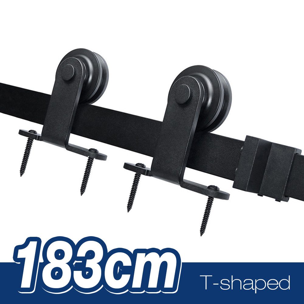 JEOBEST Schiebetür 200cm Schiebetürsystem, T-Form, 1-St, günstig online kaufen