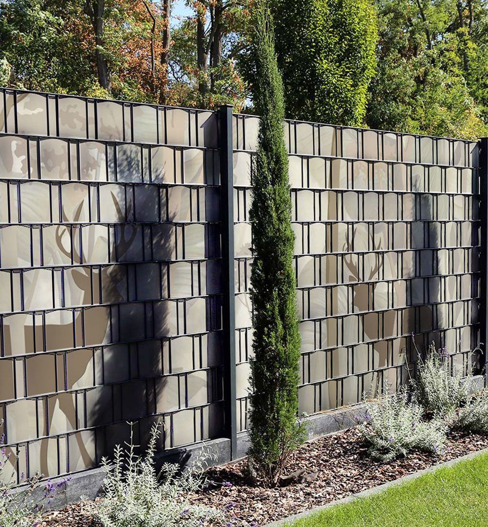 MyMaxxi Sichtschutzstreifen Sichtschutzstreifen Boho Stil Hirsche günstig online kaufen