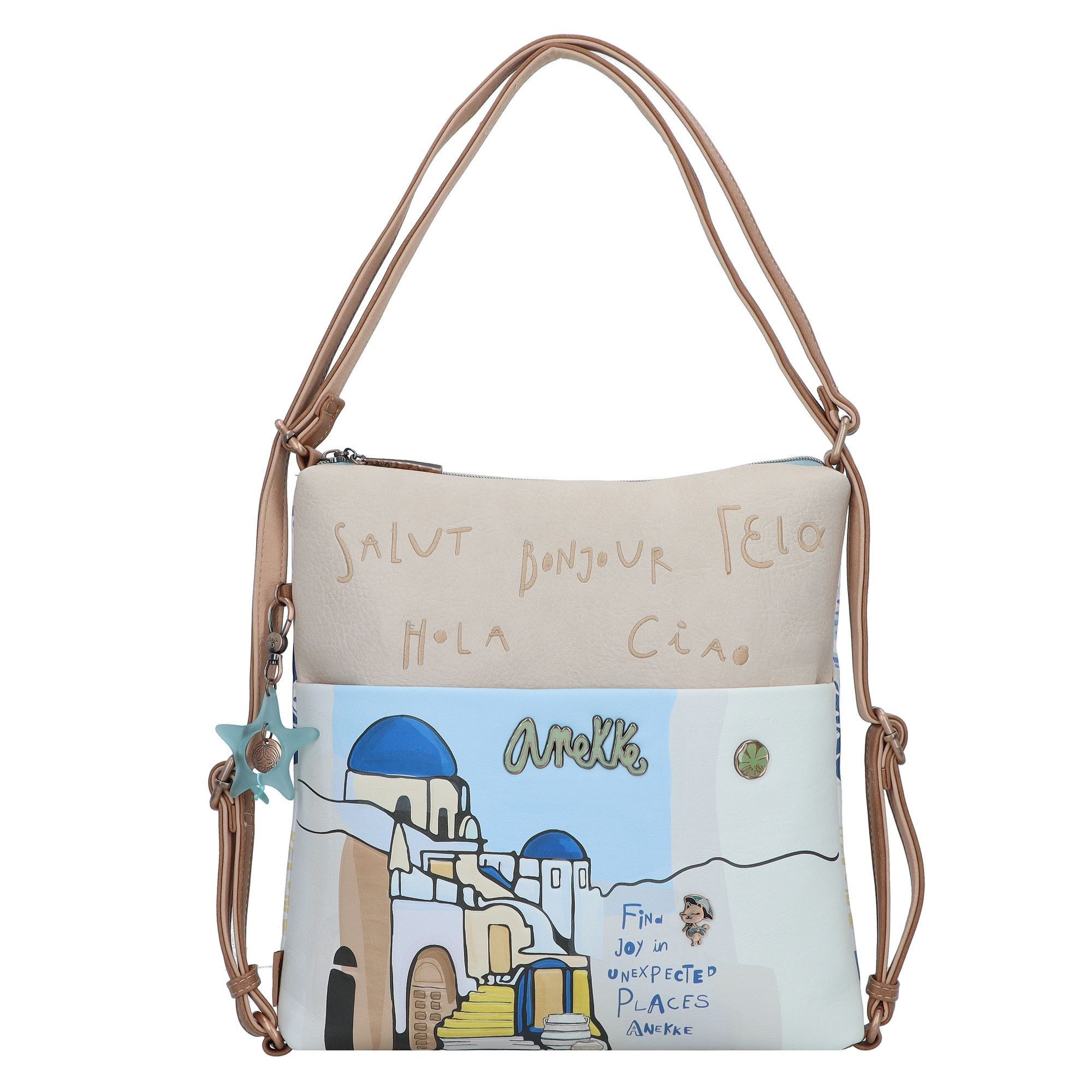 Anekke Schultertasche Sunrise, Polyurethan