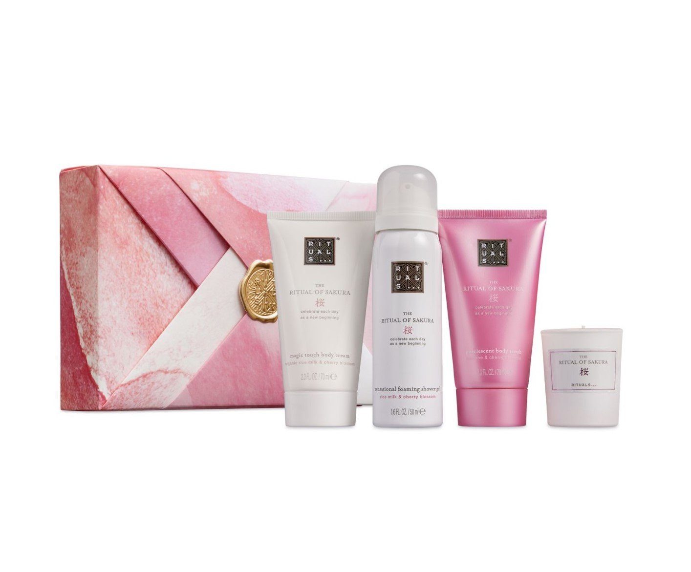 Rituals Pflege-Geschenkset Sakura Set Small, 4-tlg.