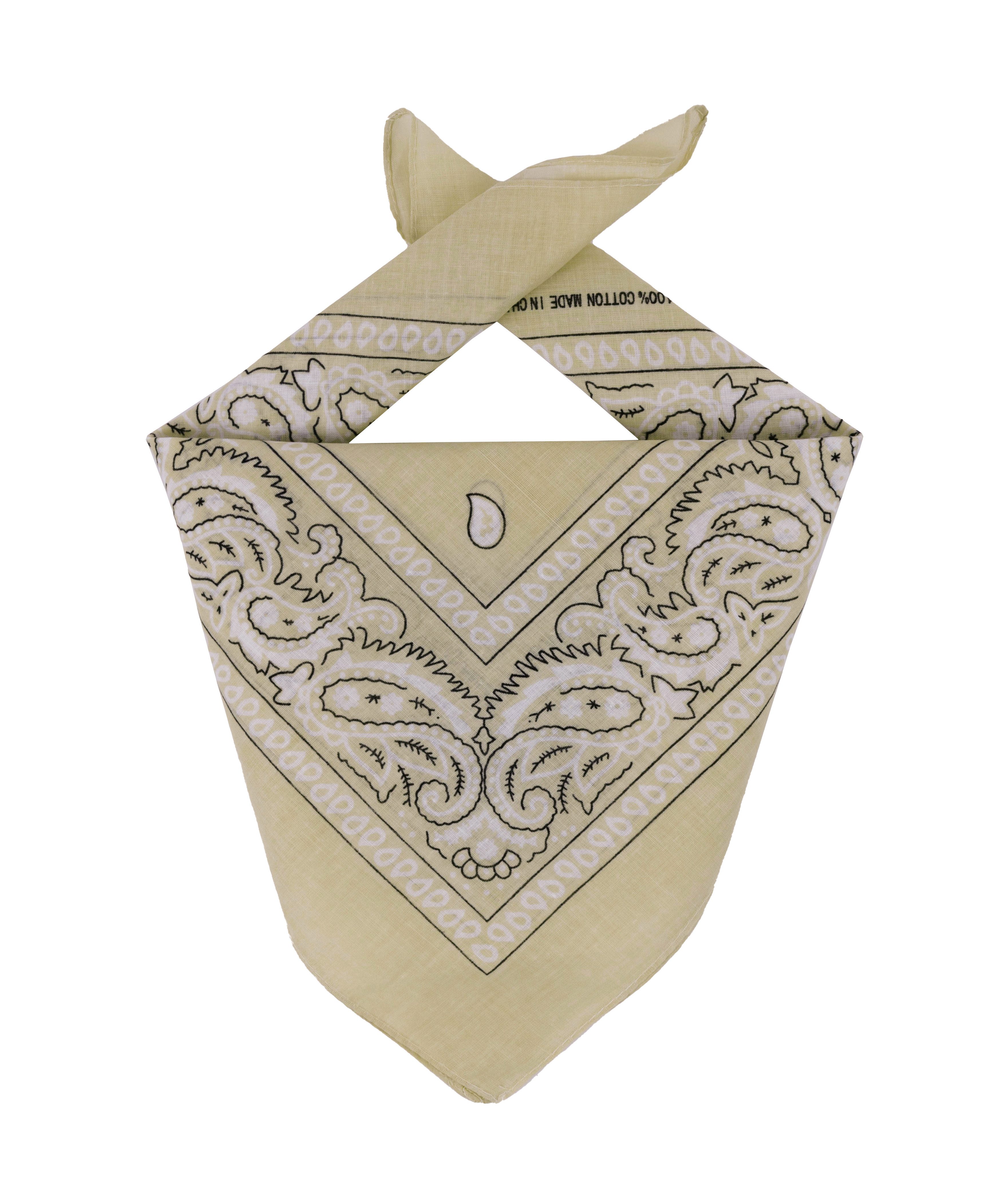 Goodman Design Bandana Bandana 4er-Pack – 100 % Baumwolle, 55 × 55 cm, Hoher Tragekomfort durch weiche Baumwollqualität.